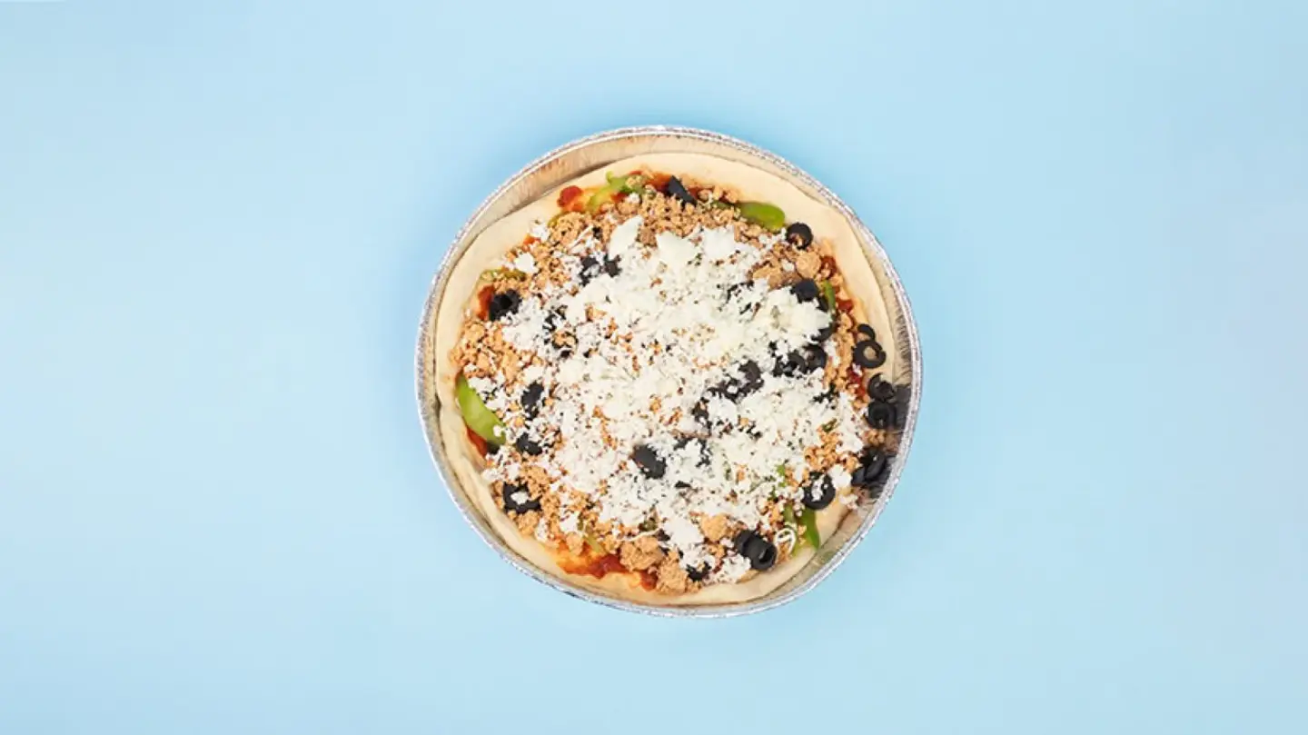 Frozen Chicken Pizza Brown