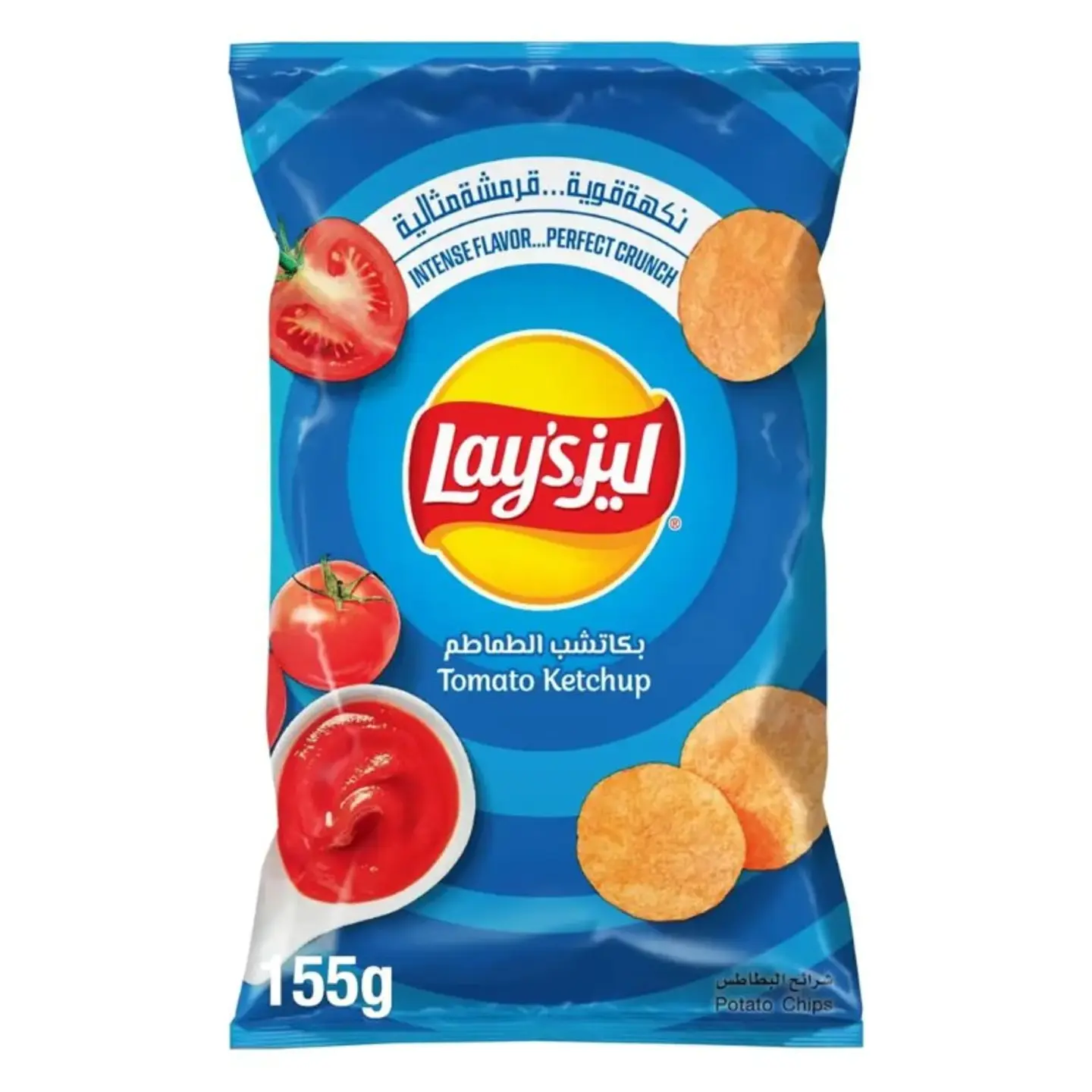 Lays Potato Chips Tomato Ketchup 155g