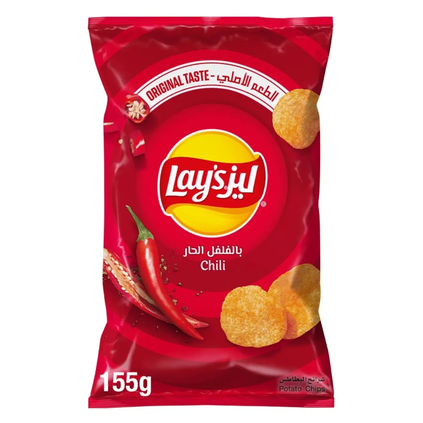 Lays Potato Chips Chili 155g