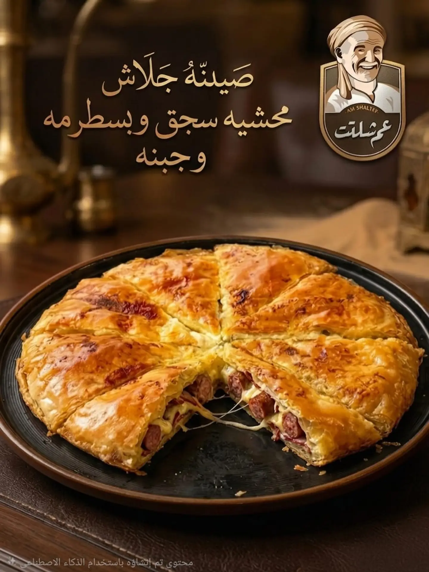 جلاش بسطرمة سجق