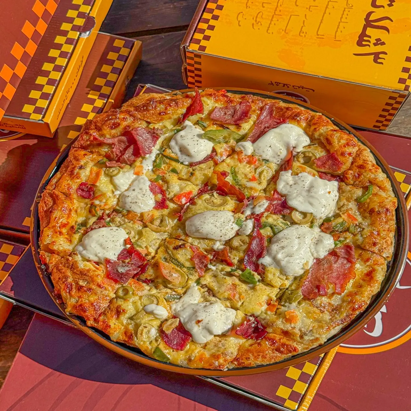 فطيرة بروماكس كبيرة