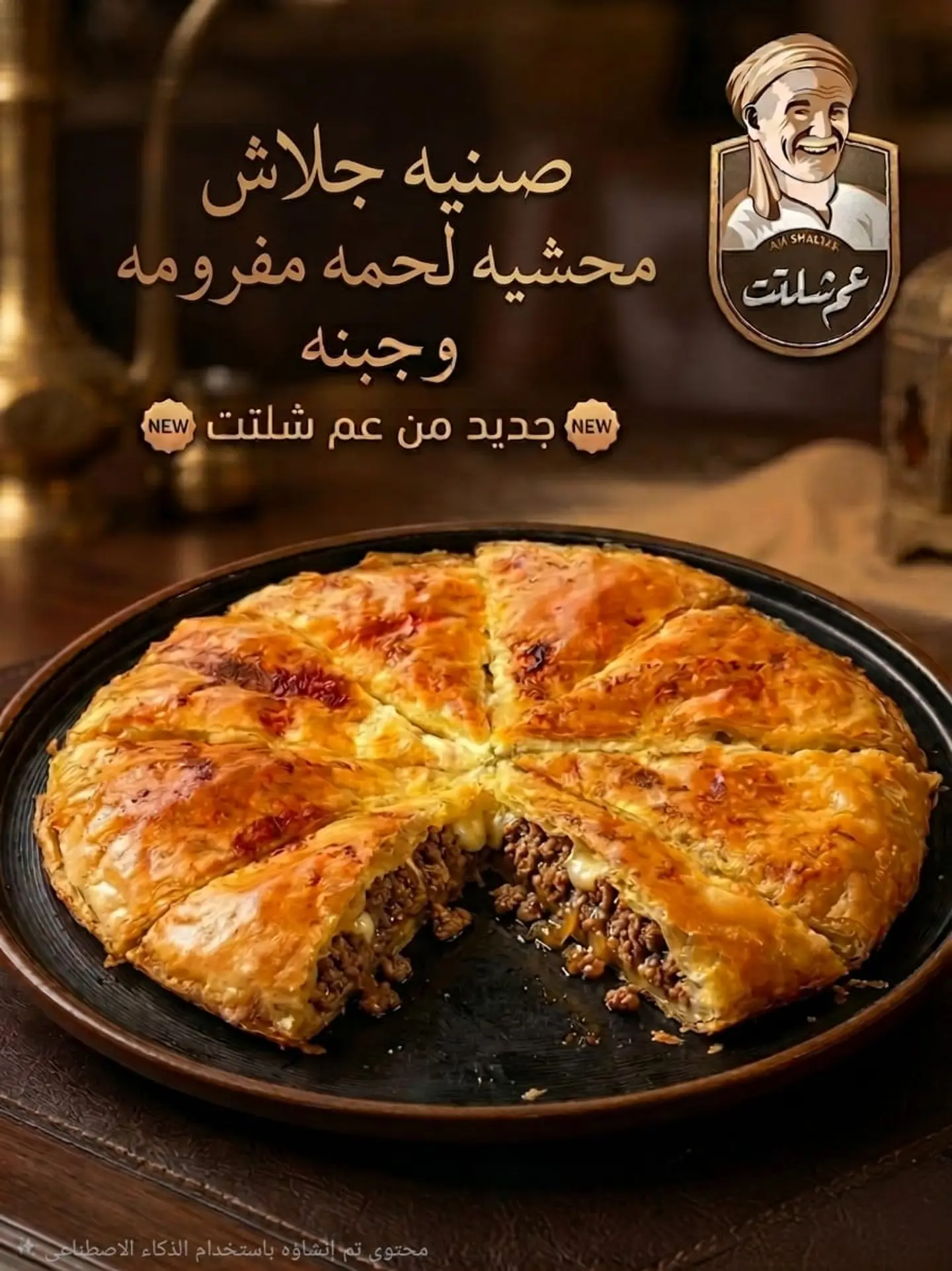 جلاش لحم مفروم