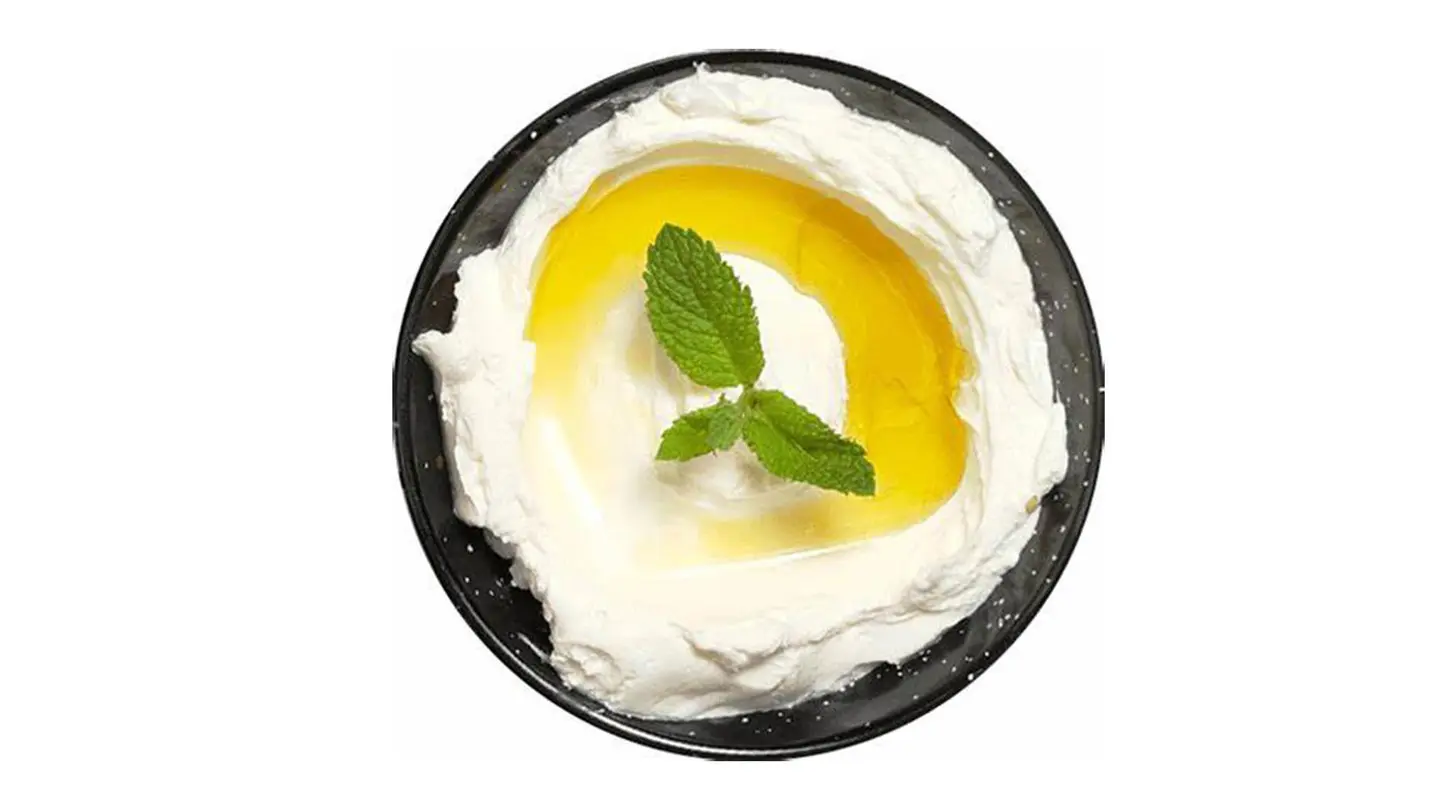 صحن جبن كريمة