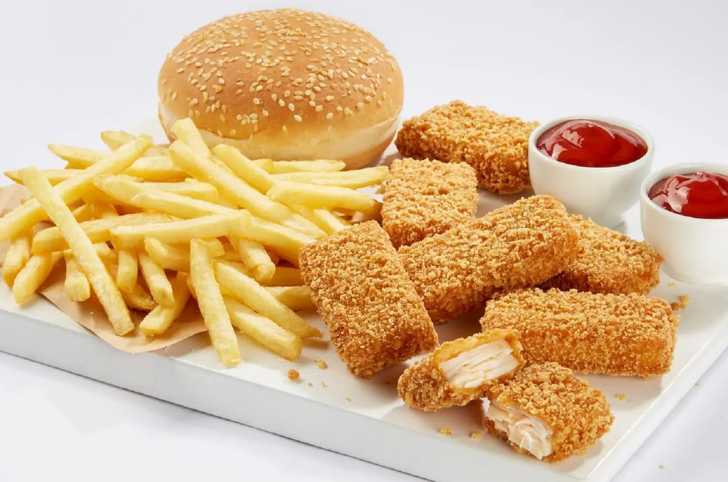 7 Piece Spicy Chicken Nuggets Meal