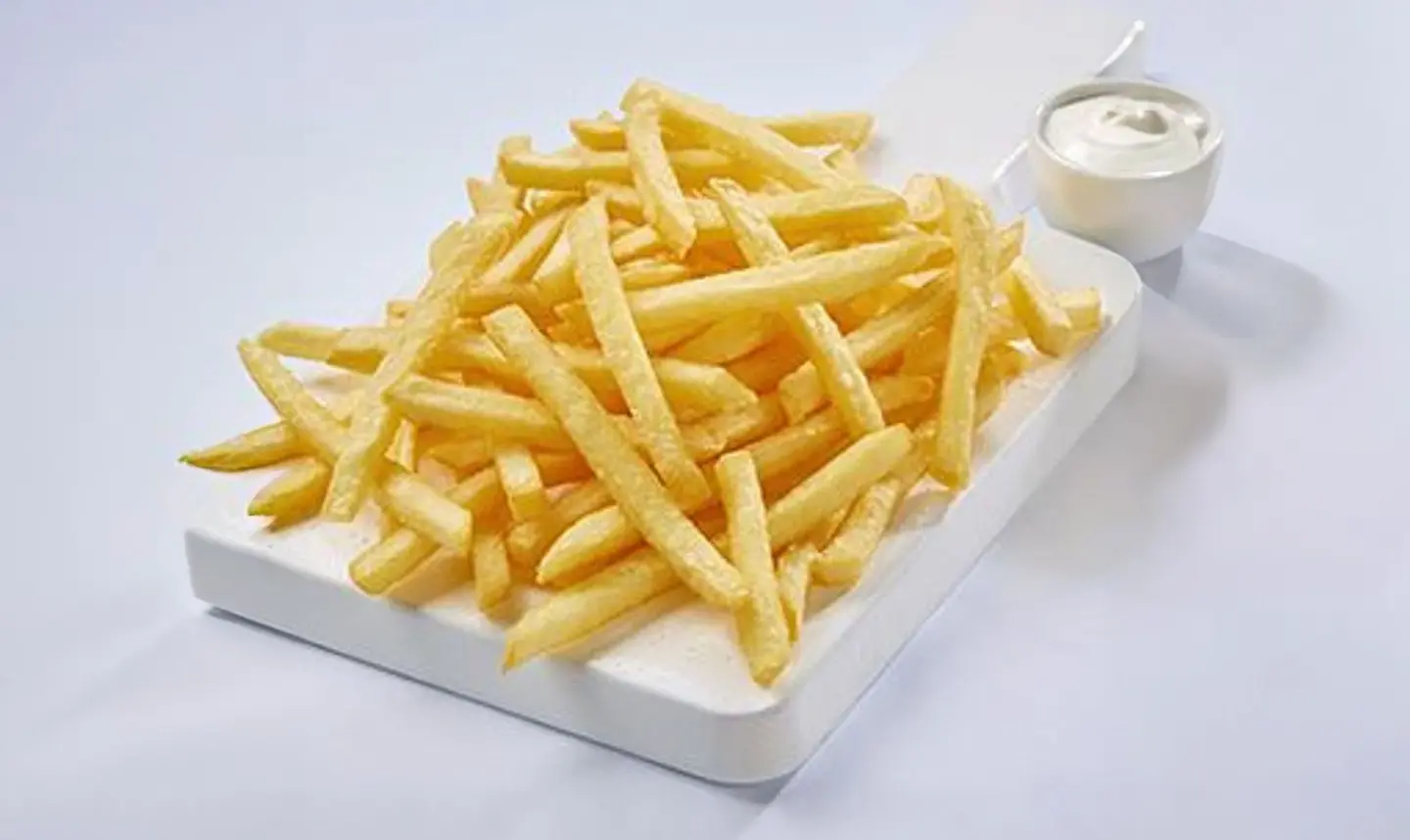 Fries With Garlic Sauce