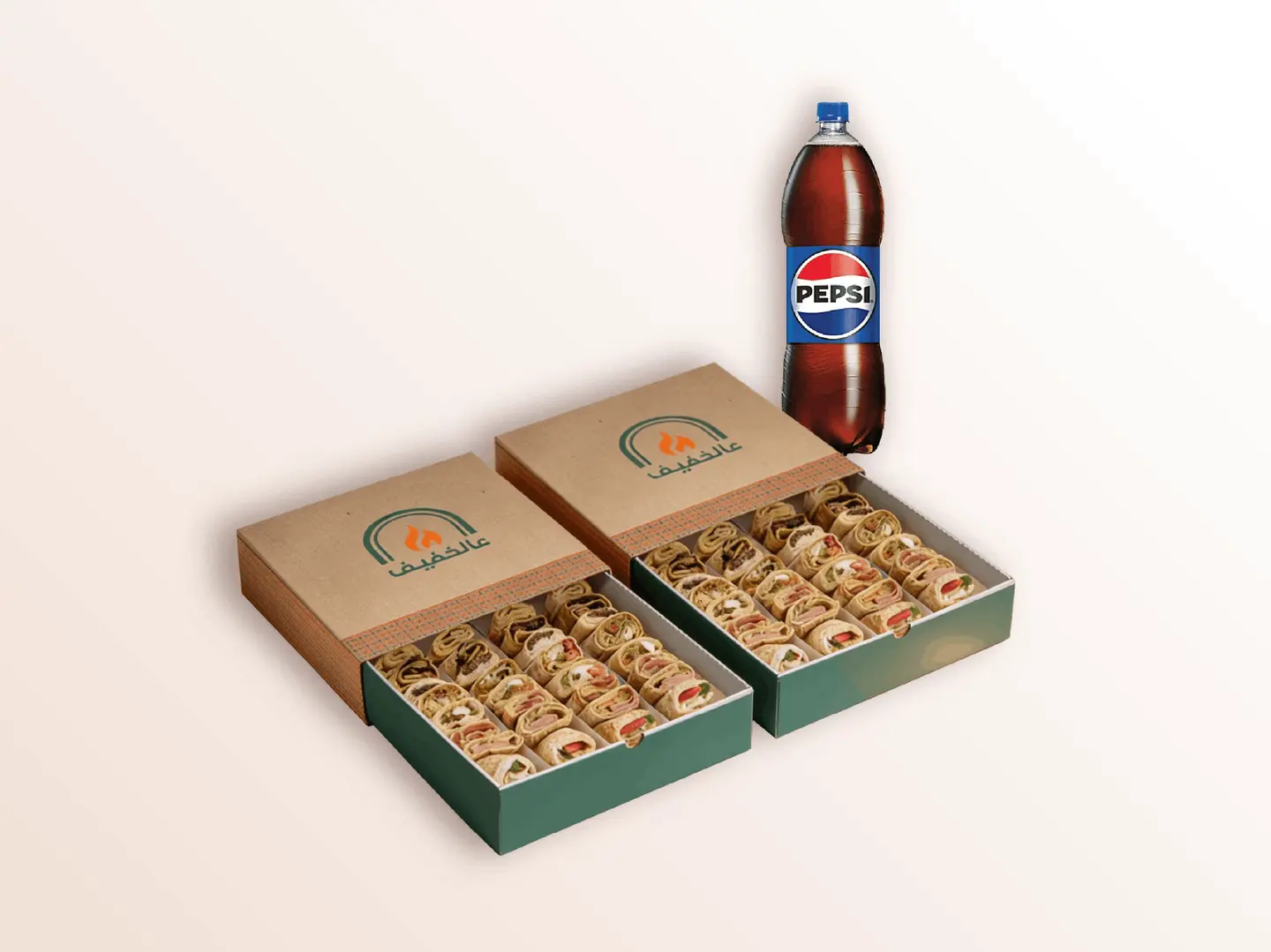 2 Sandwich Boxes (64pcs) + 2.25 L Drink