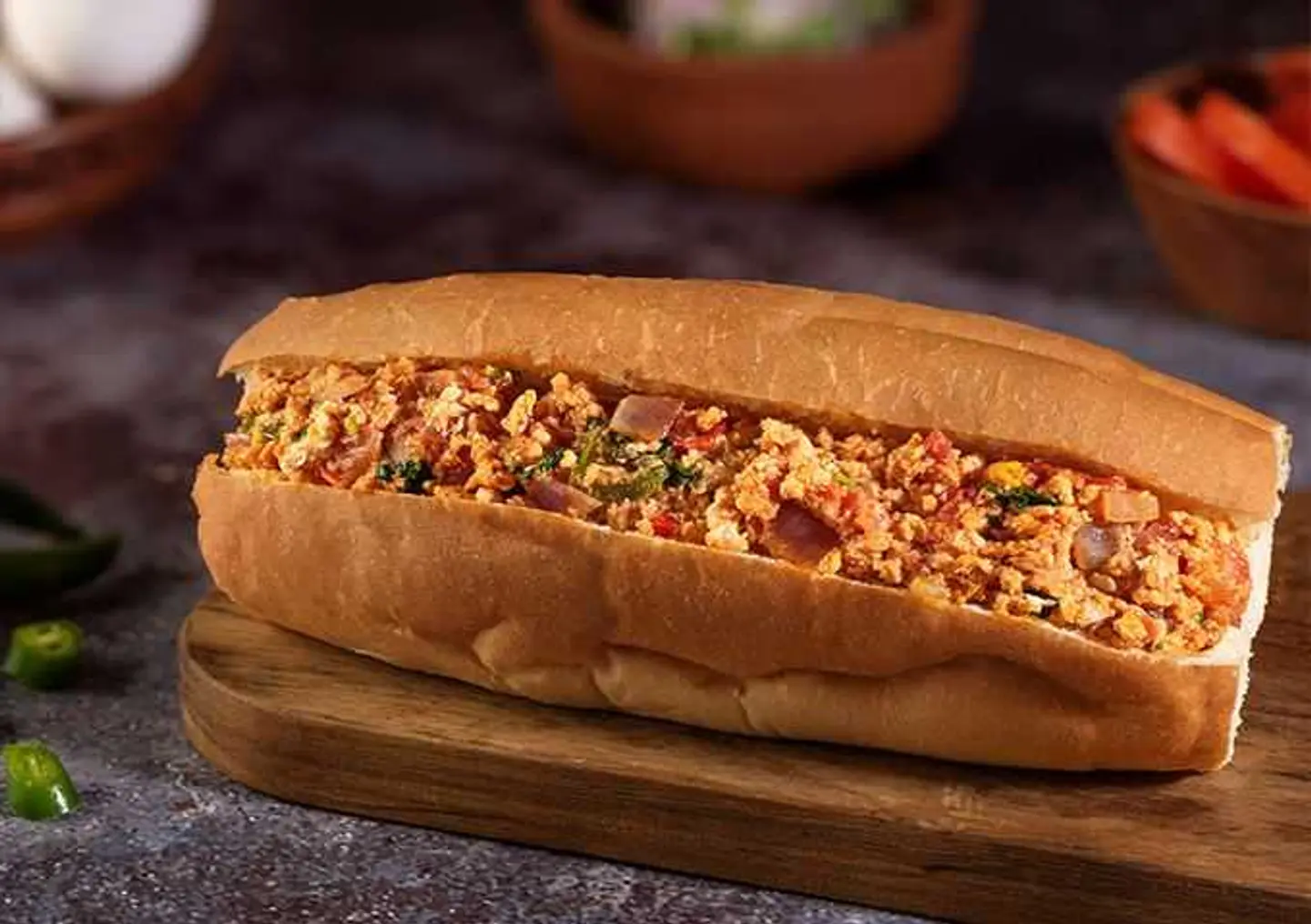 Shaksuka Banemah Sandwich