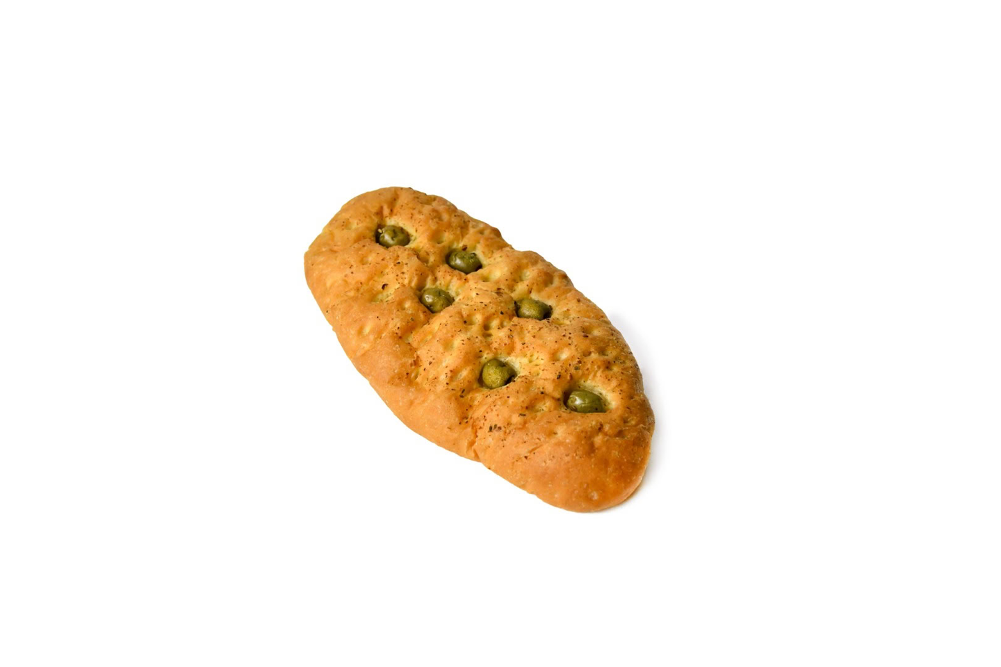 Focaccia W Zaatar And Green Olives
