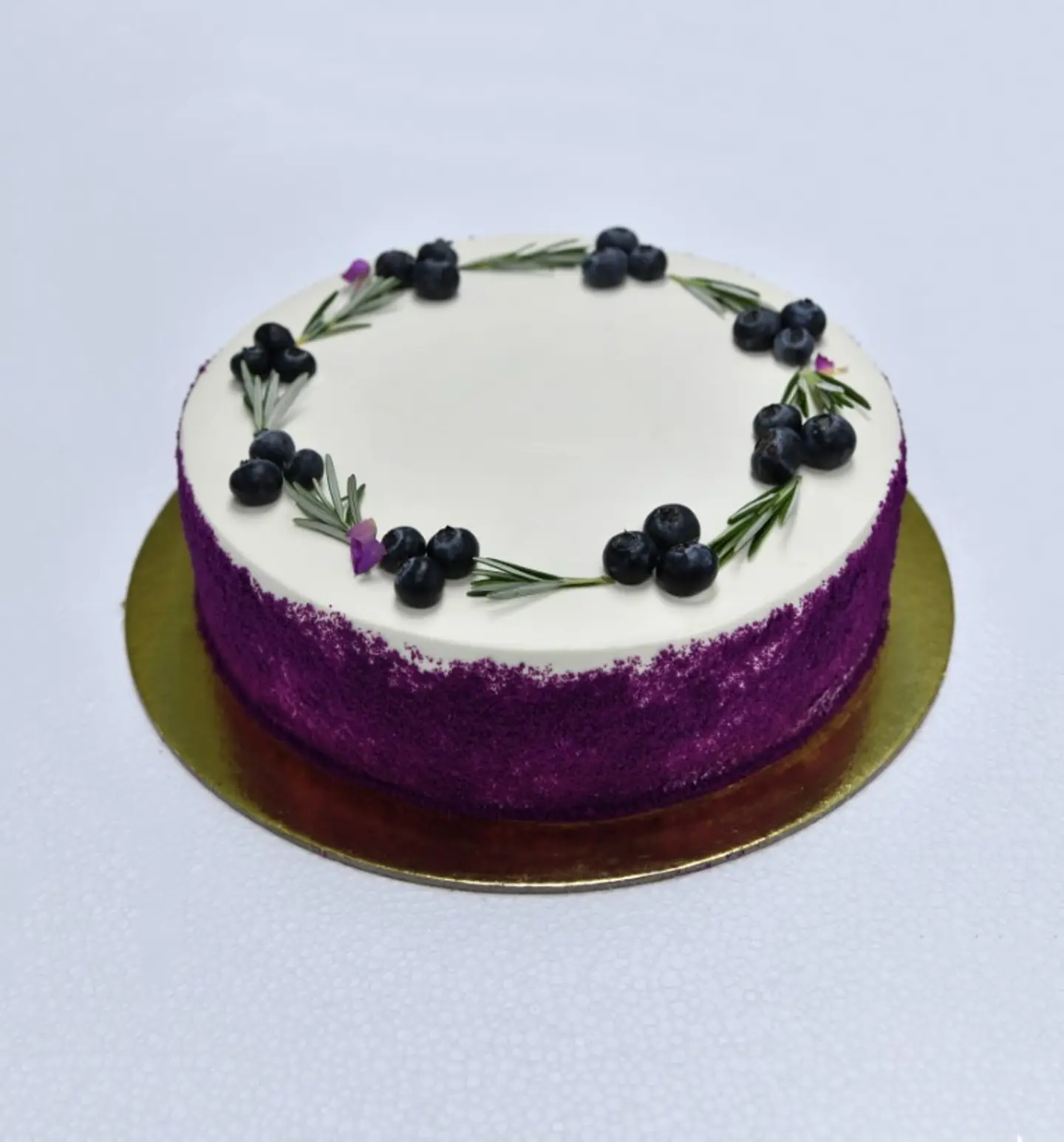 Blueberry Cream Cake