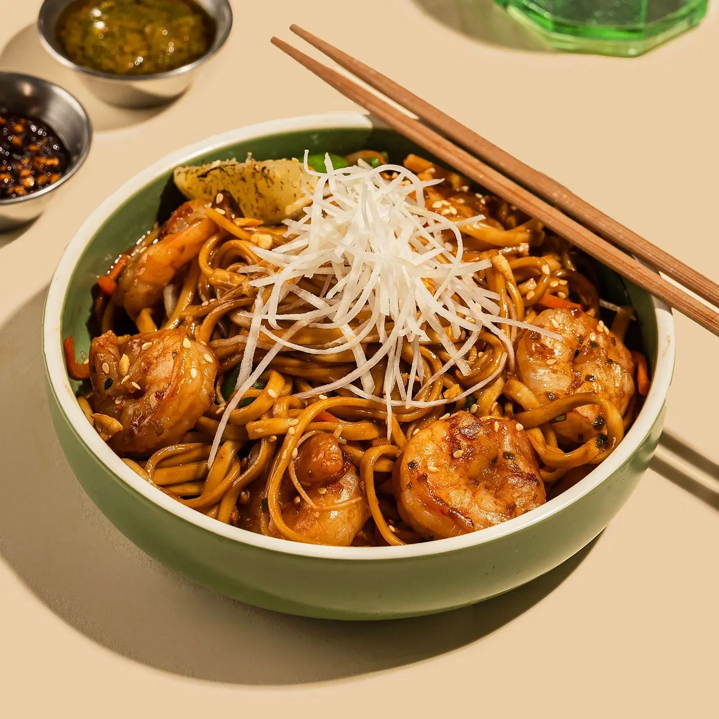 Prawn Sesame Yakisoba