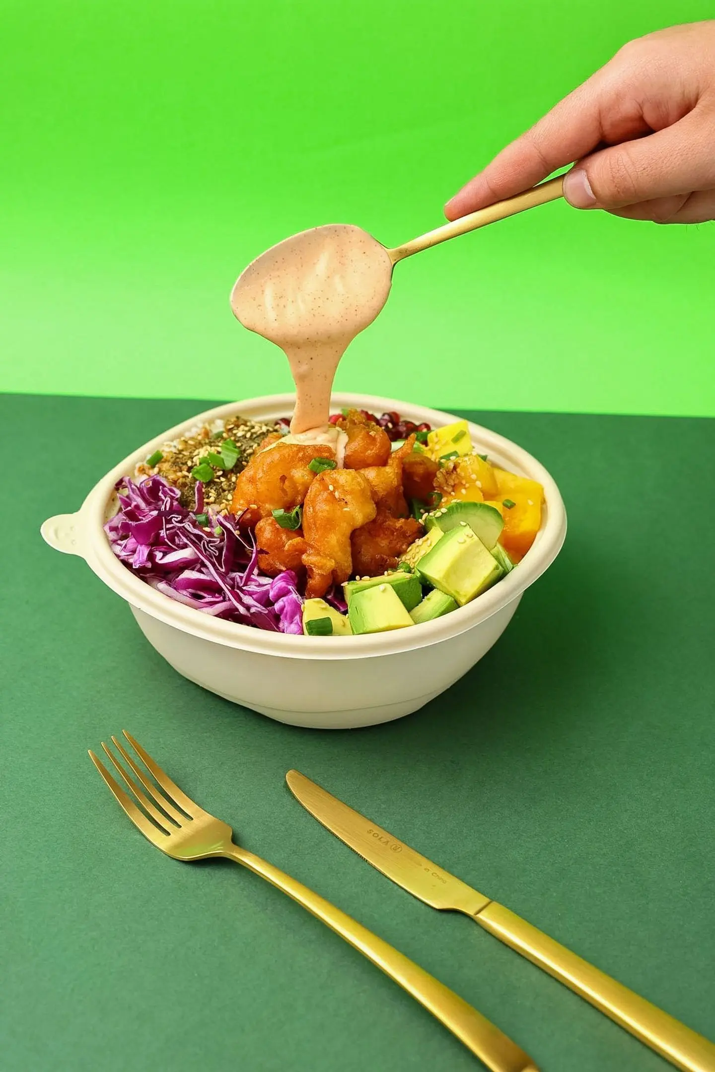 Poke Bowl Tempura