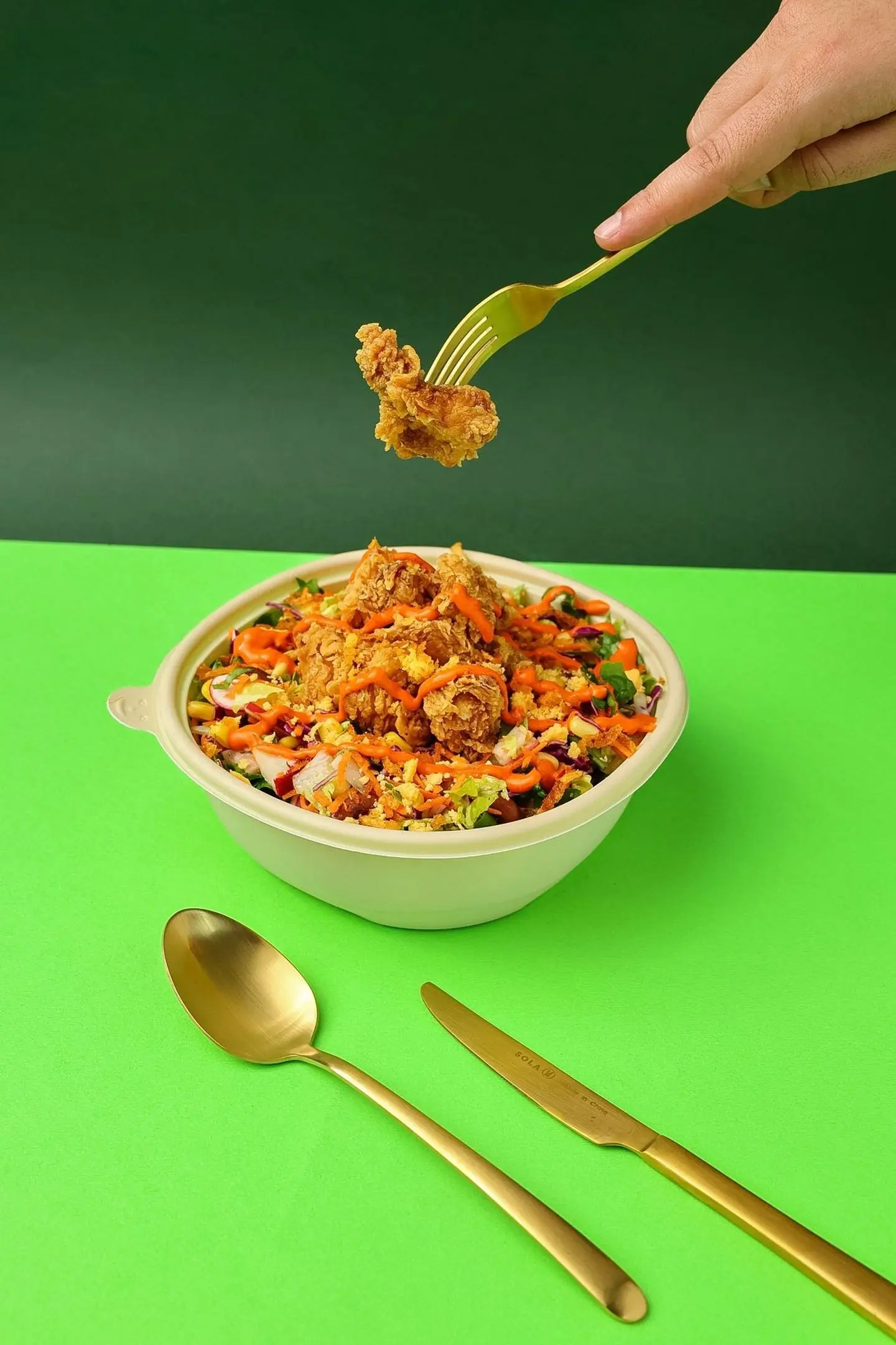 100 Yard Salad