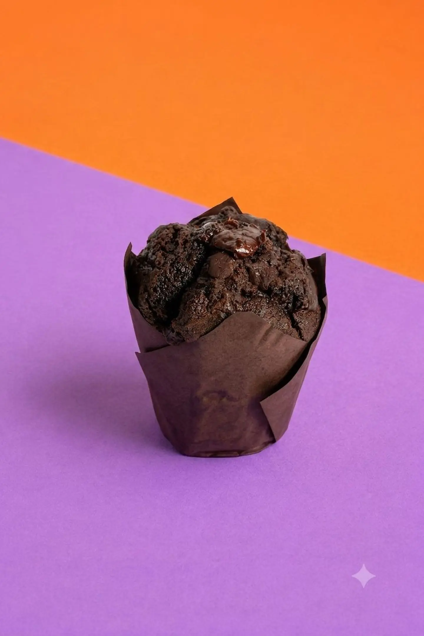 Crunchy Chocolate Muffin