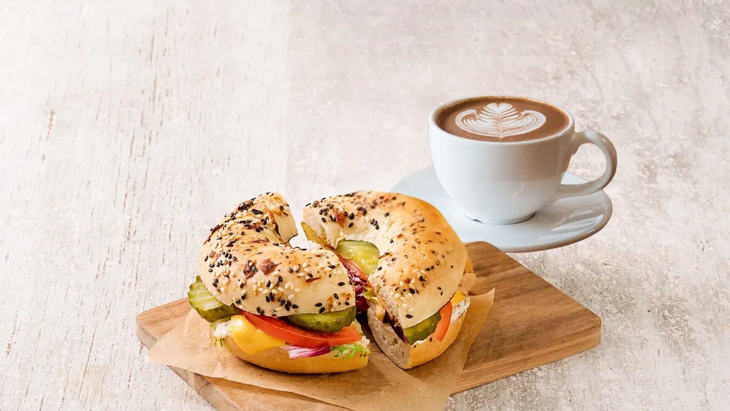 Bagel N Coffee Combo
