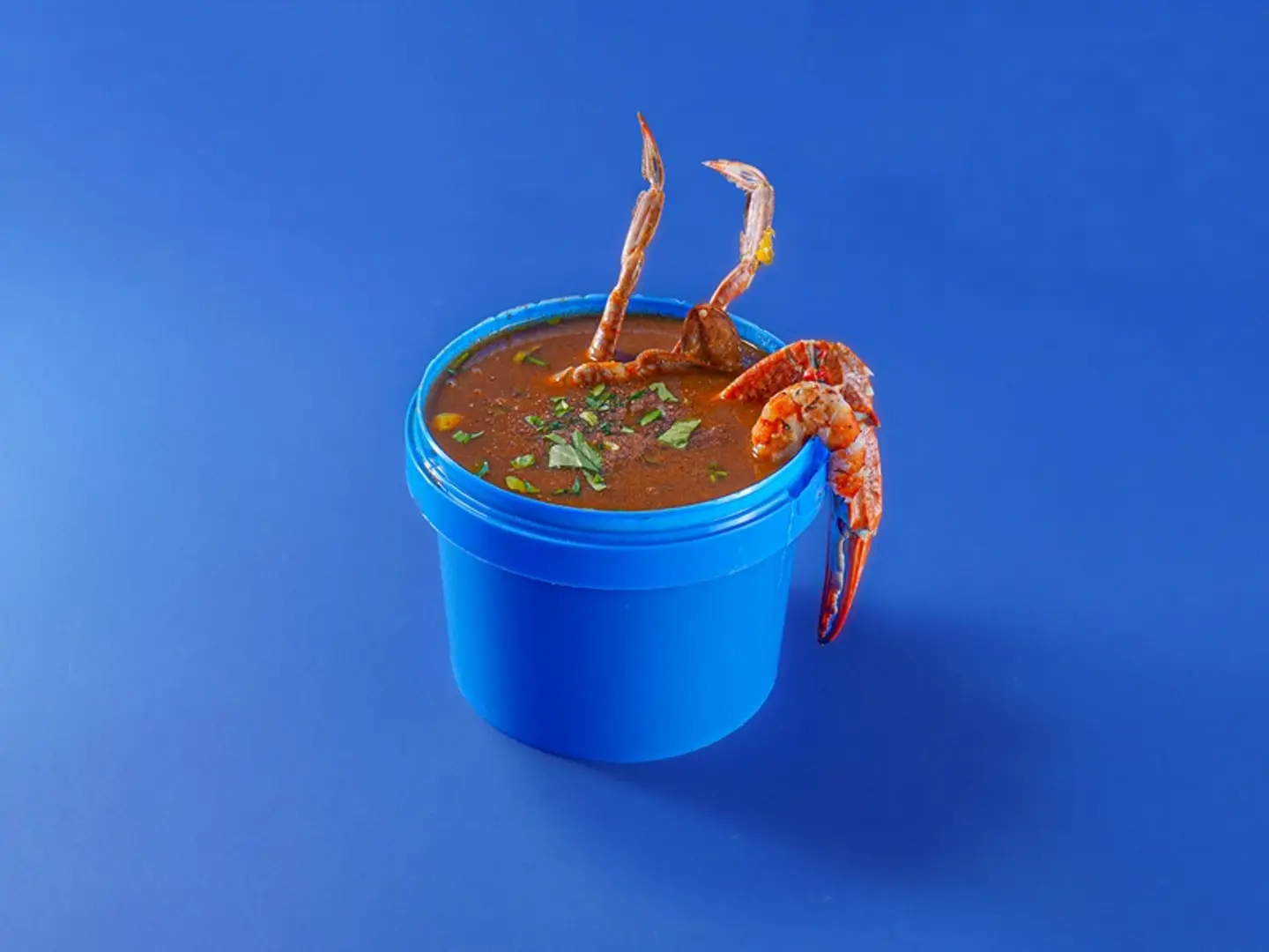 شوربة سى فود حمراء