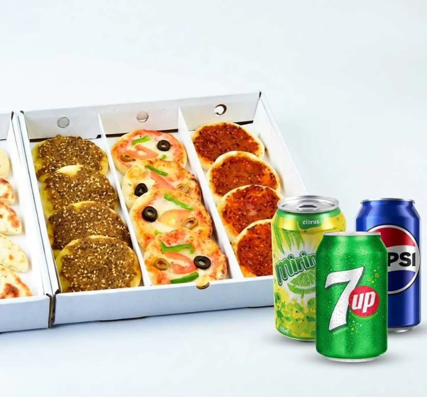 Mix Box Mini Fatayer 25 Classic Piece