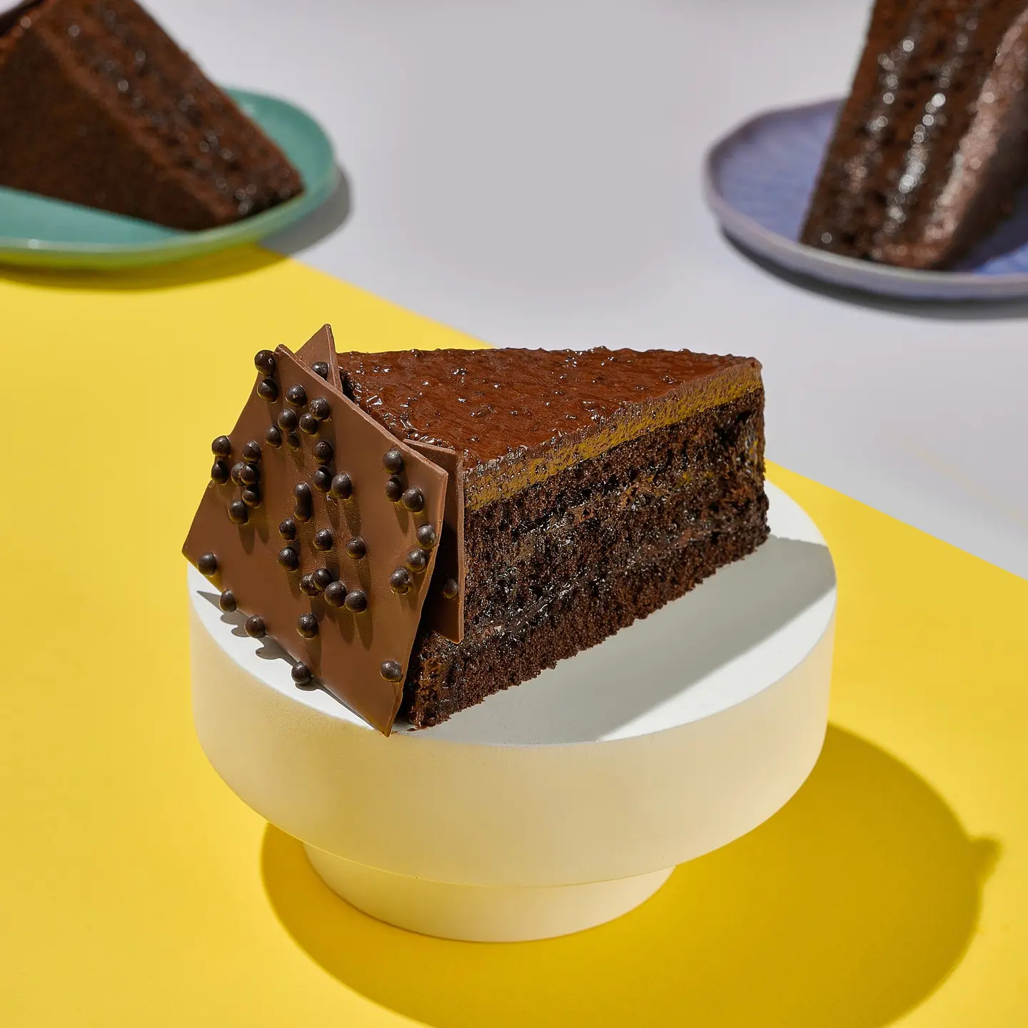 Crunchy Chocolate Cake