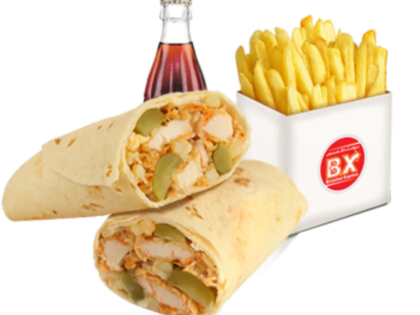 Classic Bx Chicken Wrap Meal