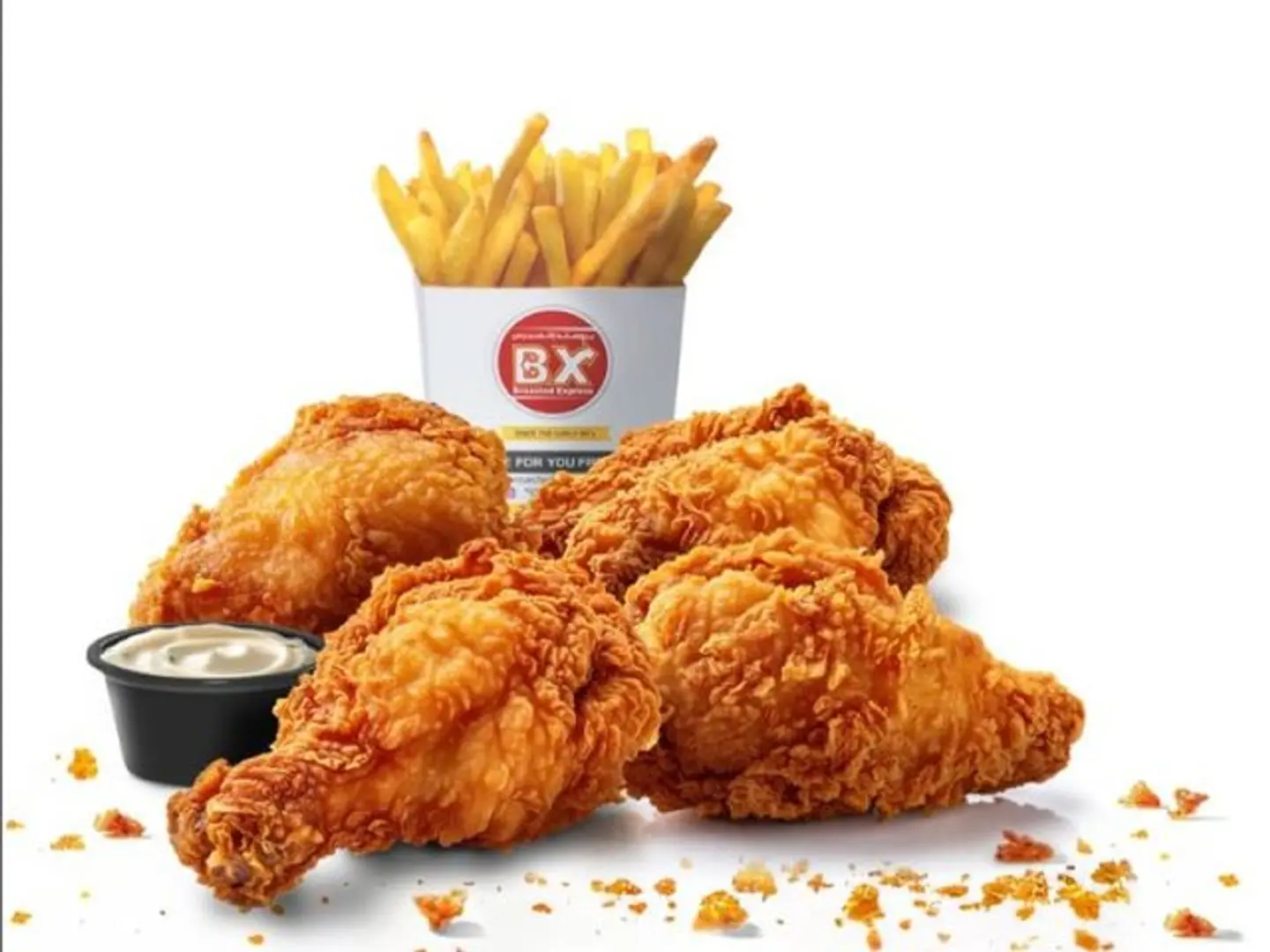 Bx Broasted Regular (4 Pcs)