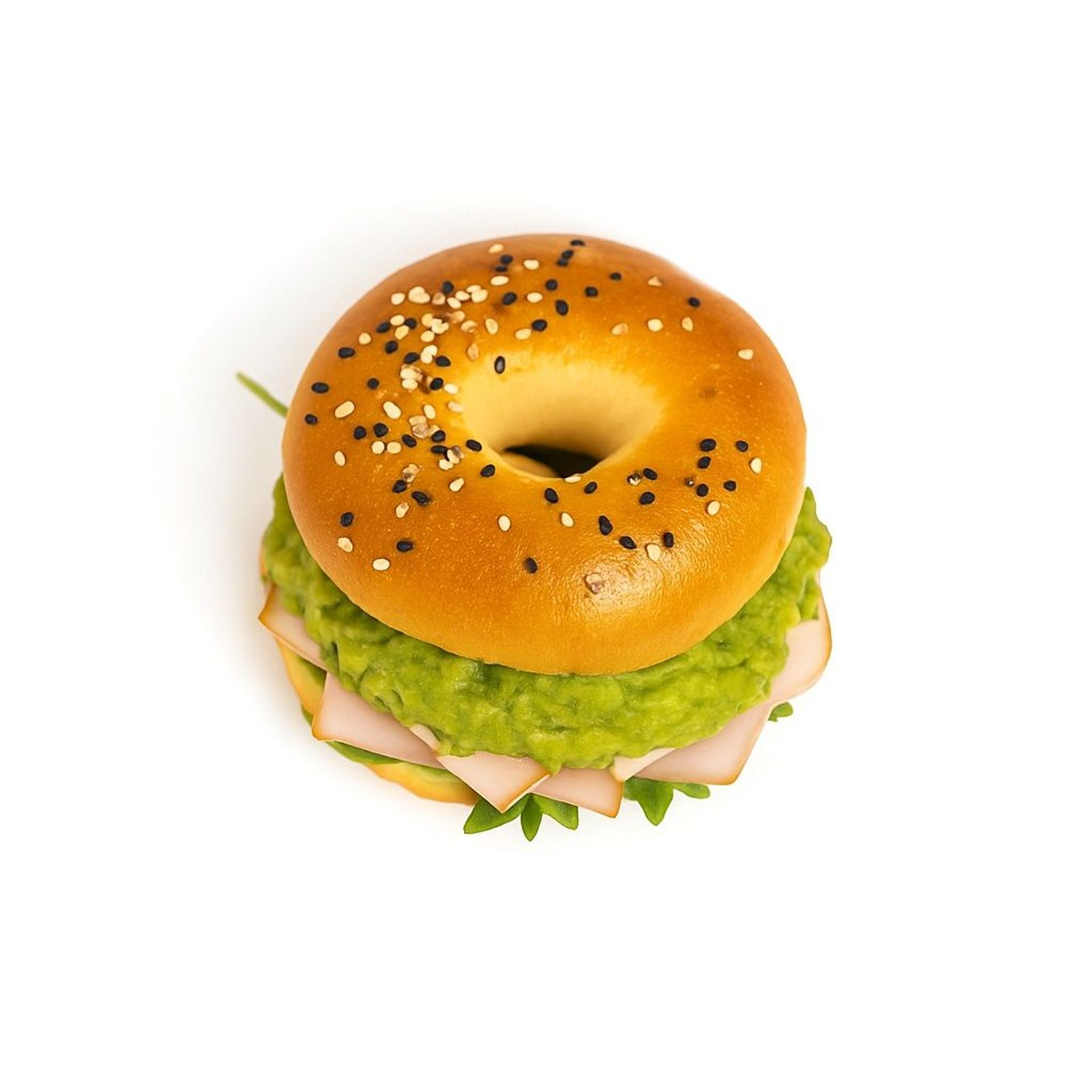 Bagel Box - Turkey Guacamole Bagel