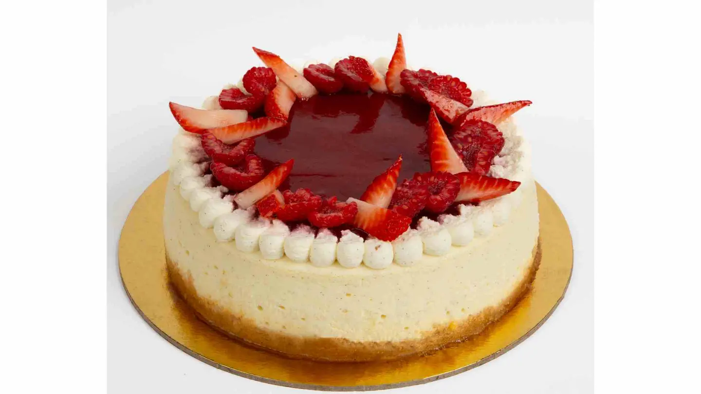 Strawberry Raspberry Cheesecake Whole