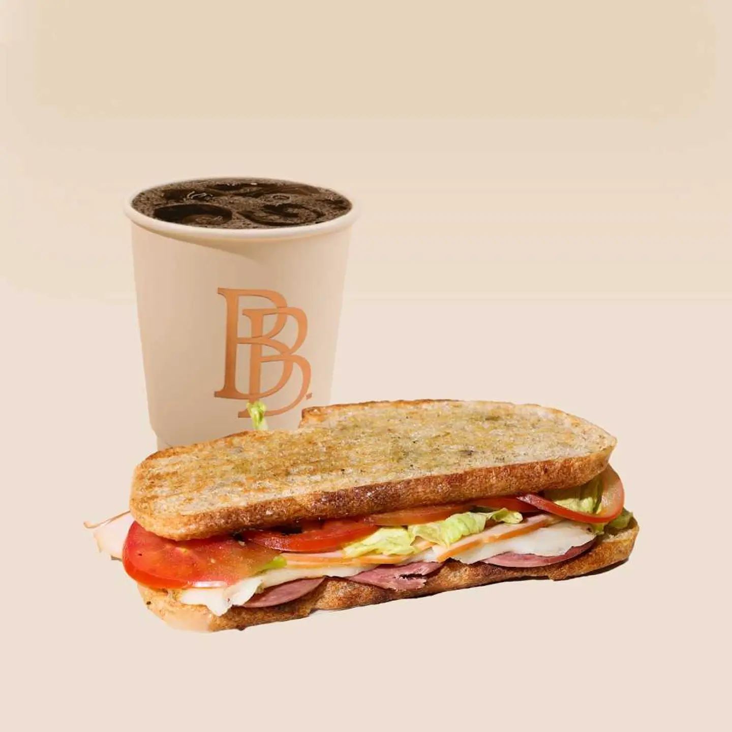 Sandwich + Coffee Of The Day (Small)