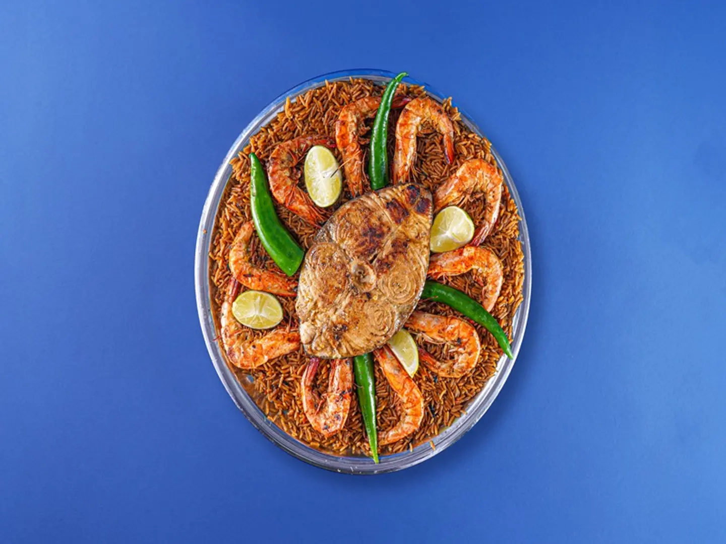 Grilled Drake Fish Tray Oil & Lemon