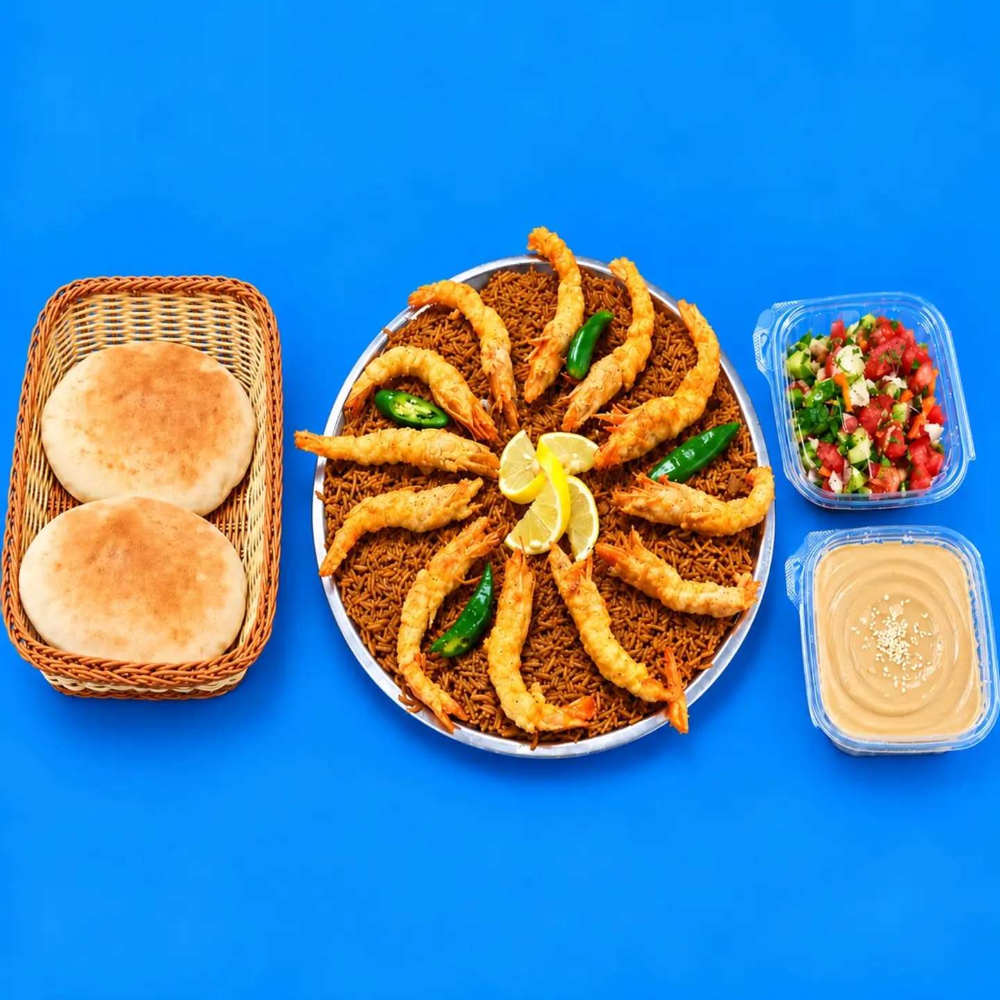 Super Fried Shrimp Meal