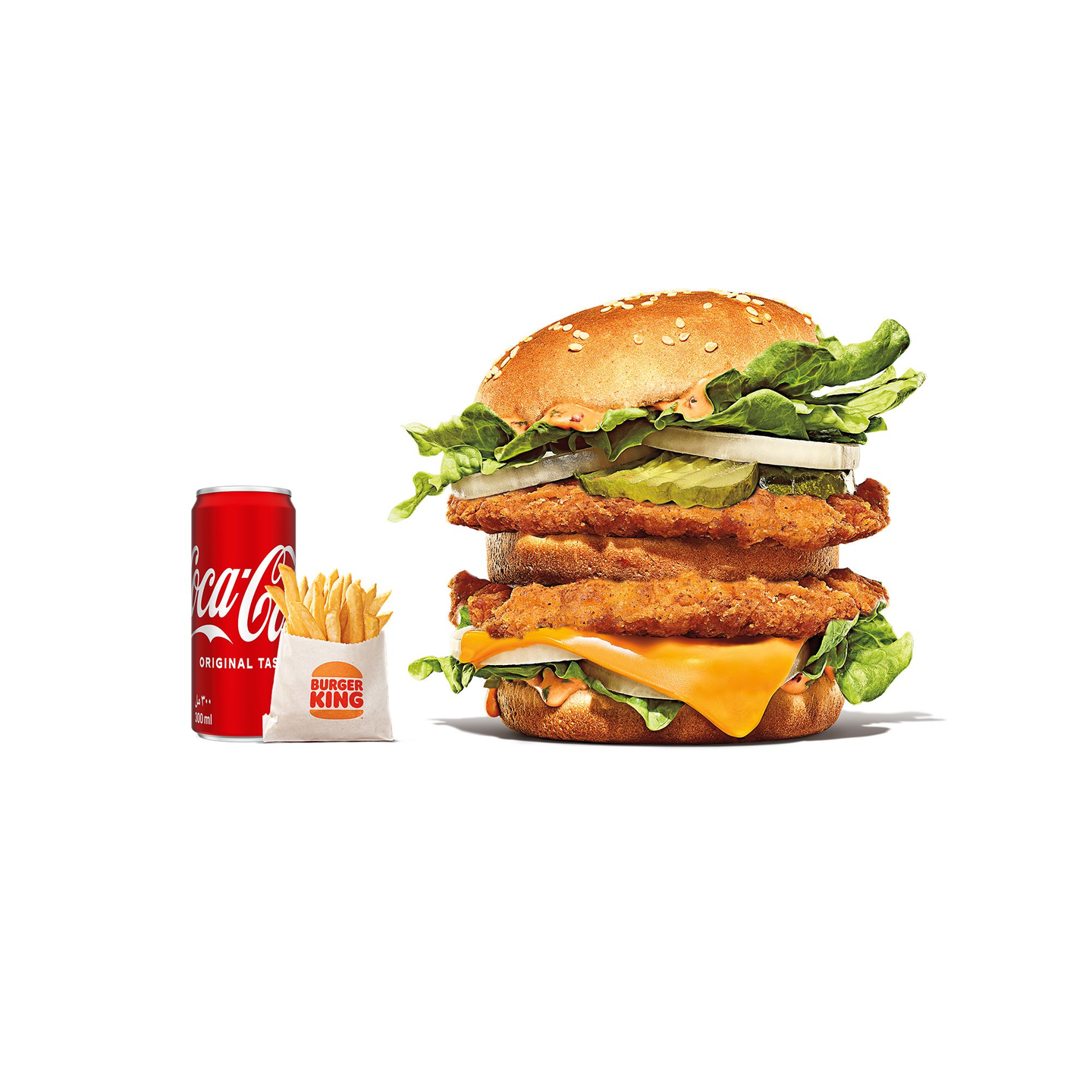 Chicken Big King Meal Large