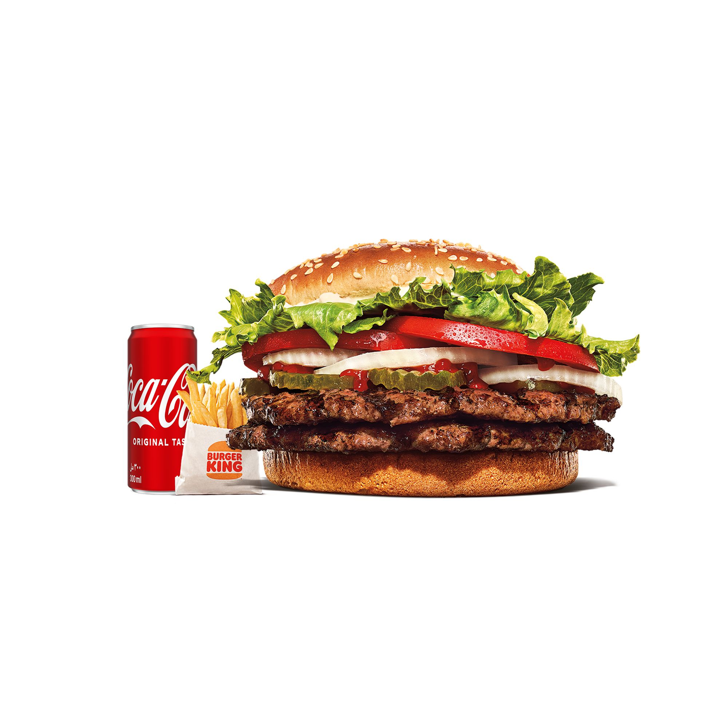 Double Whopper Meal Large - Double Whopper With Cheese