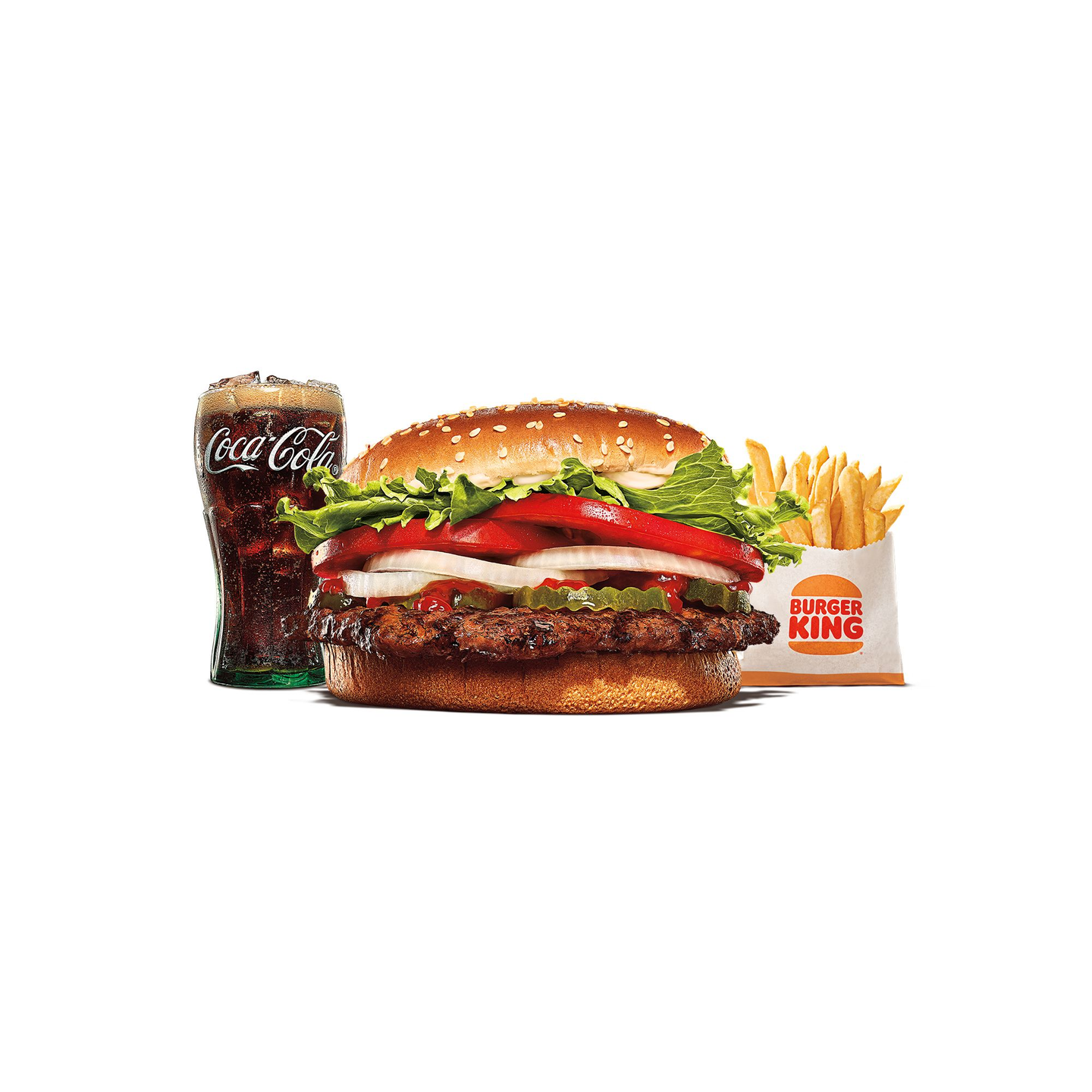 Whopper Meal Large - Whopper With Cheese