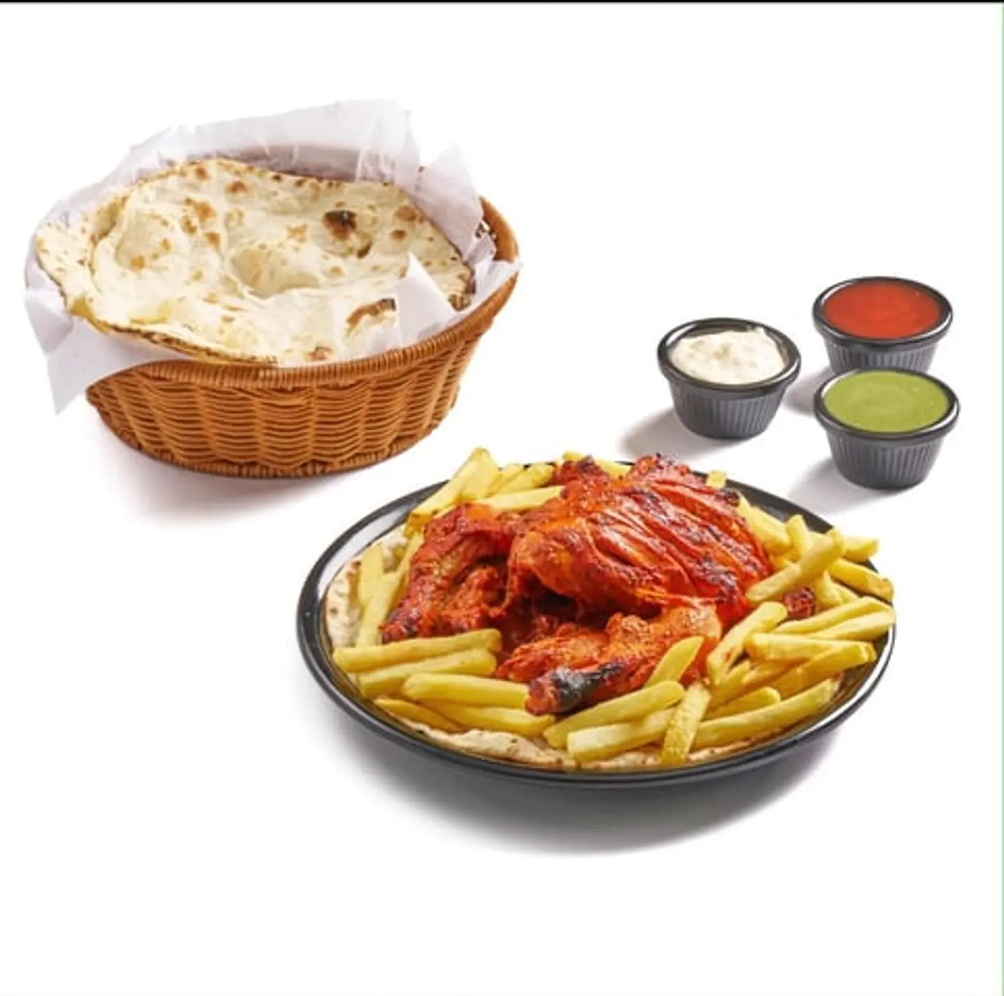 Tanodoori Farooj With French Fries