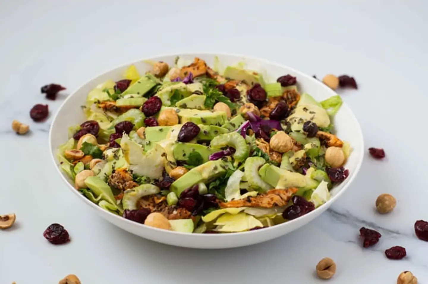 Crunchy Cranberry Chicken Salad