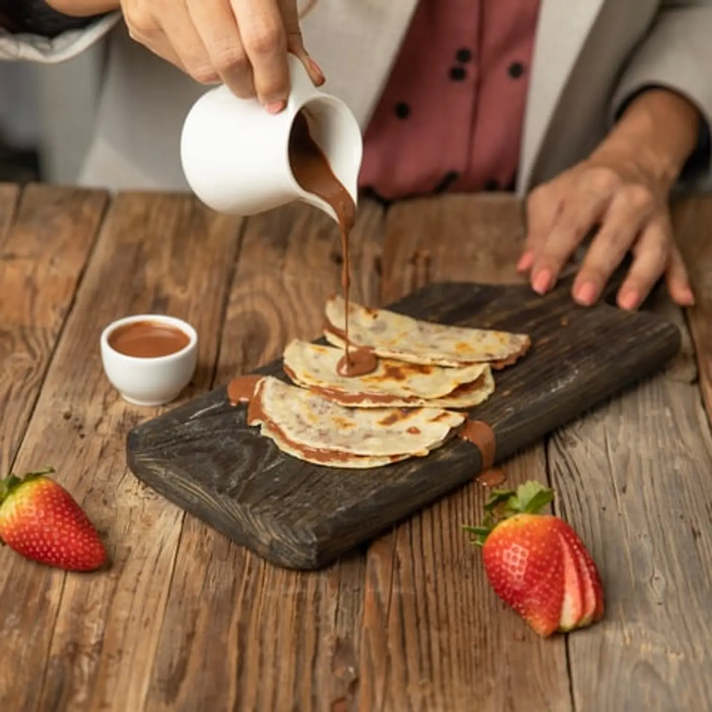 Keto Gf Chocolate Crepe