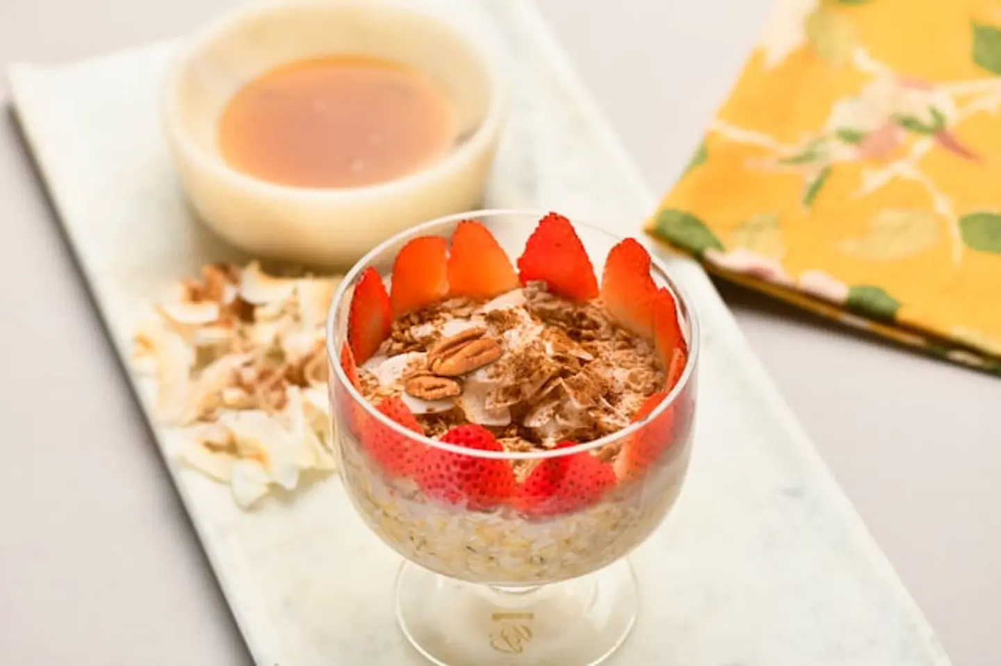 Strawberry Coconut Oatmeal
