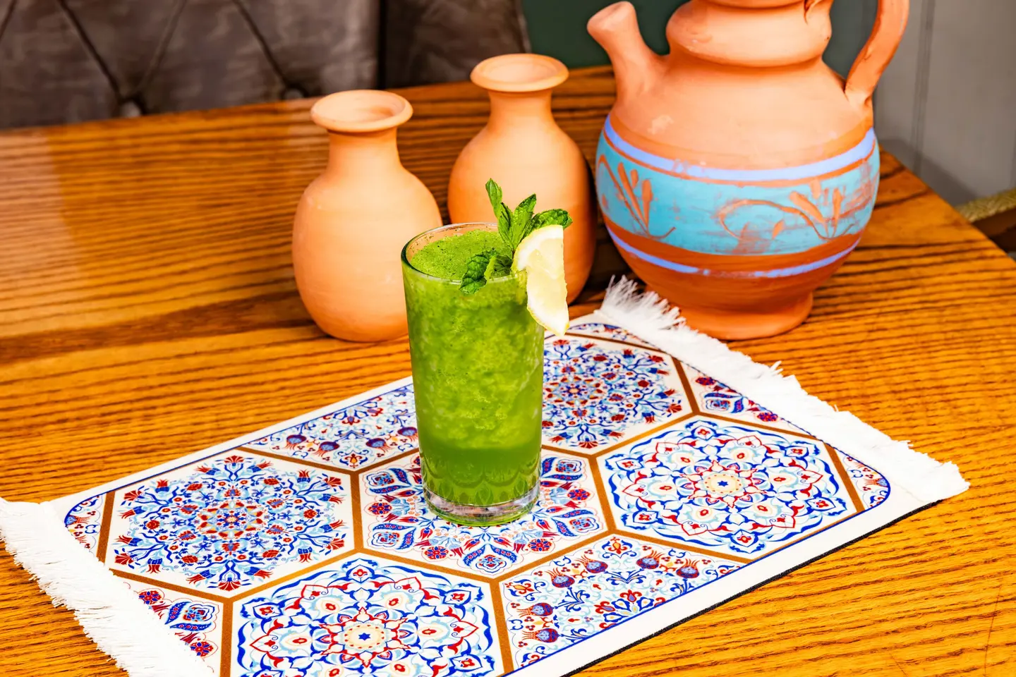 Fresh Lemon Mint Juice