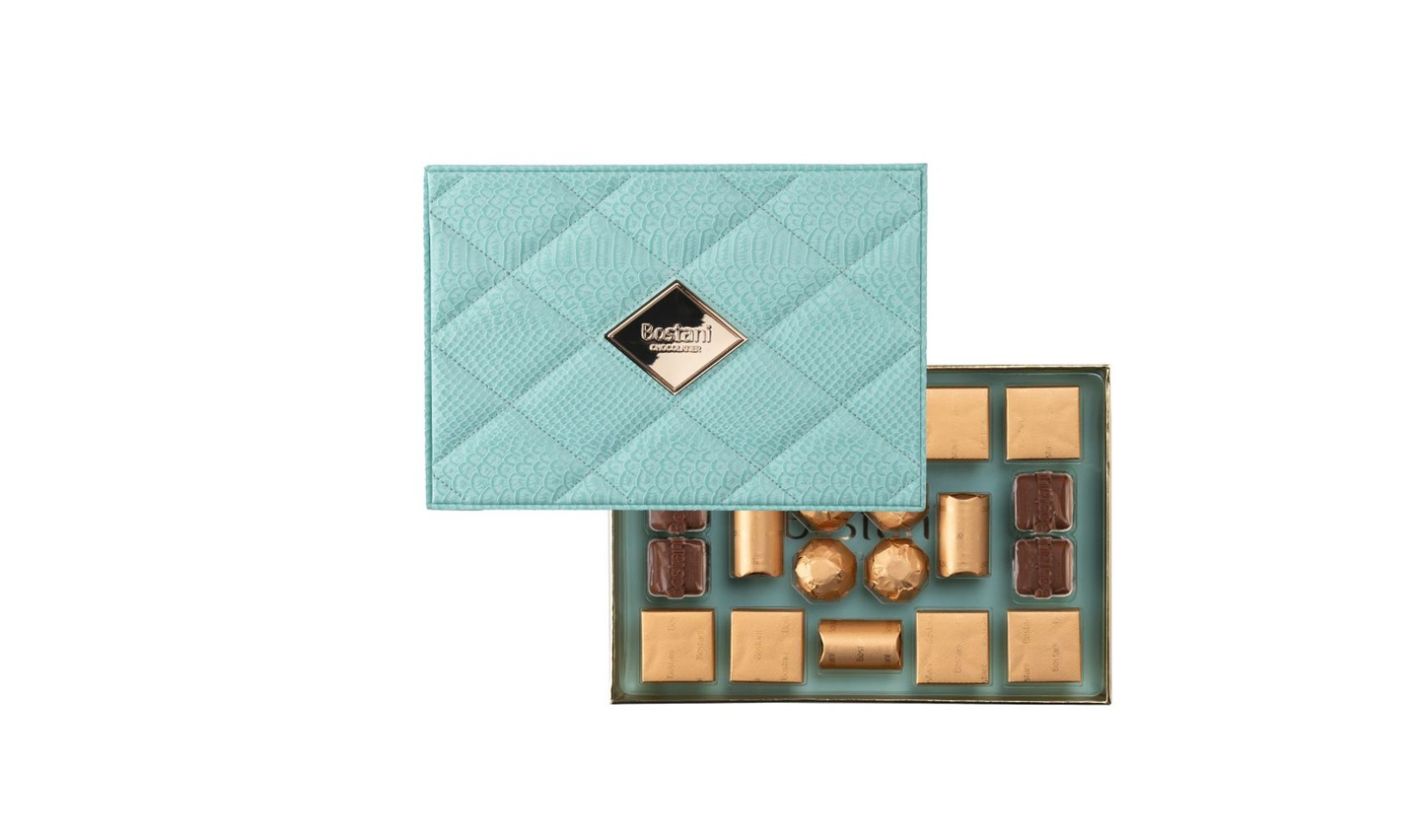 Tiffany Rectangular Leather Box – 20 Pcs