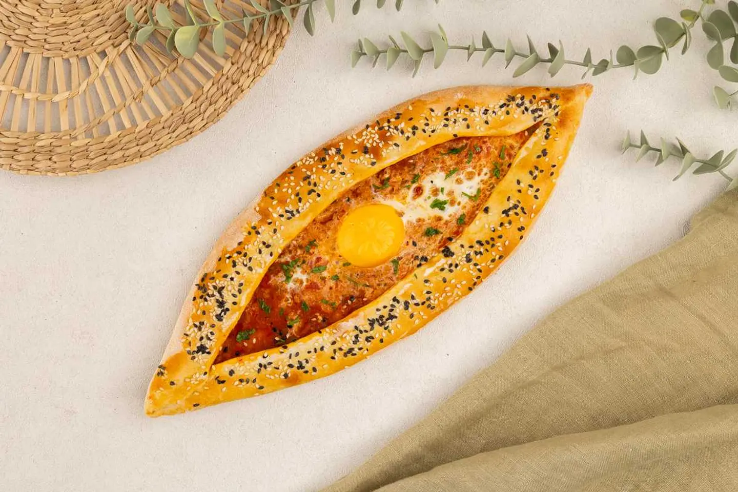 Egg Shakshuka Fatayer