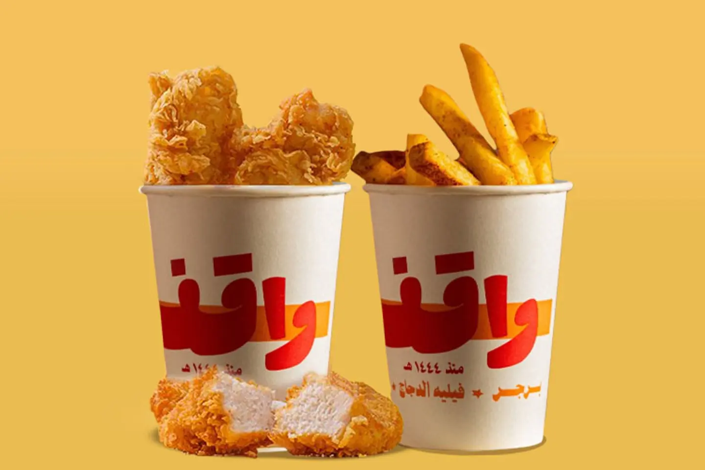 أصابع دجاج مع بطاطس