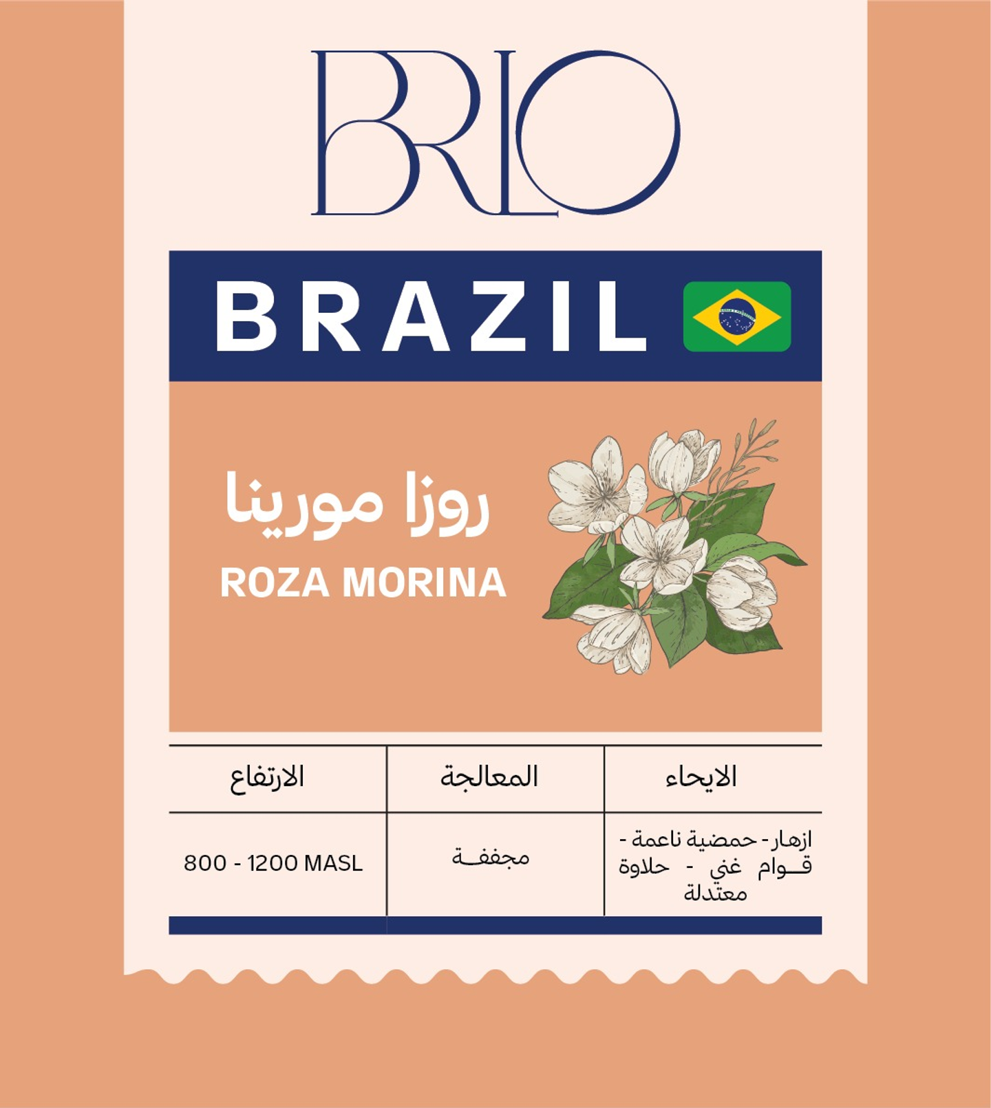 Brazil Rosa Morina 250g
