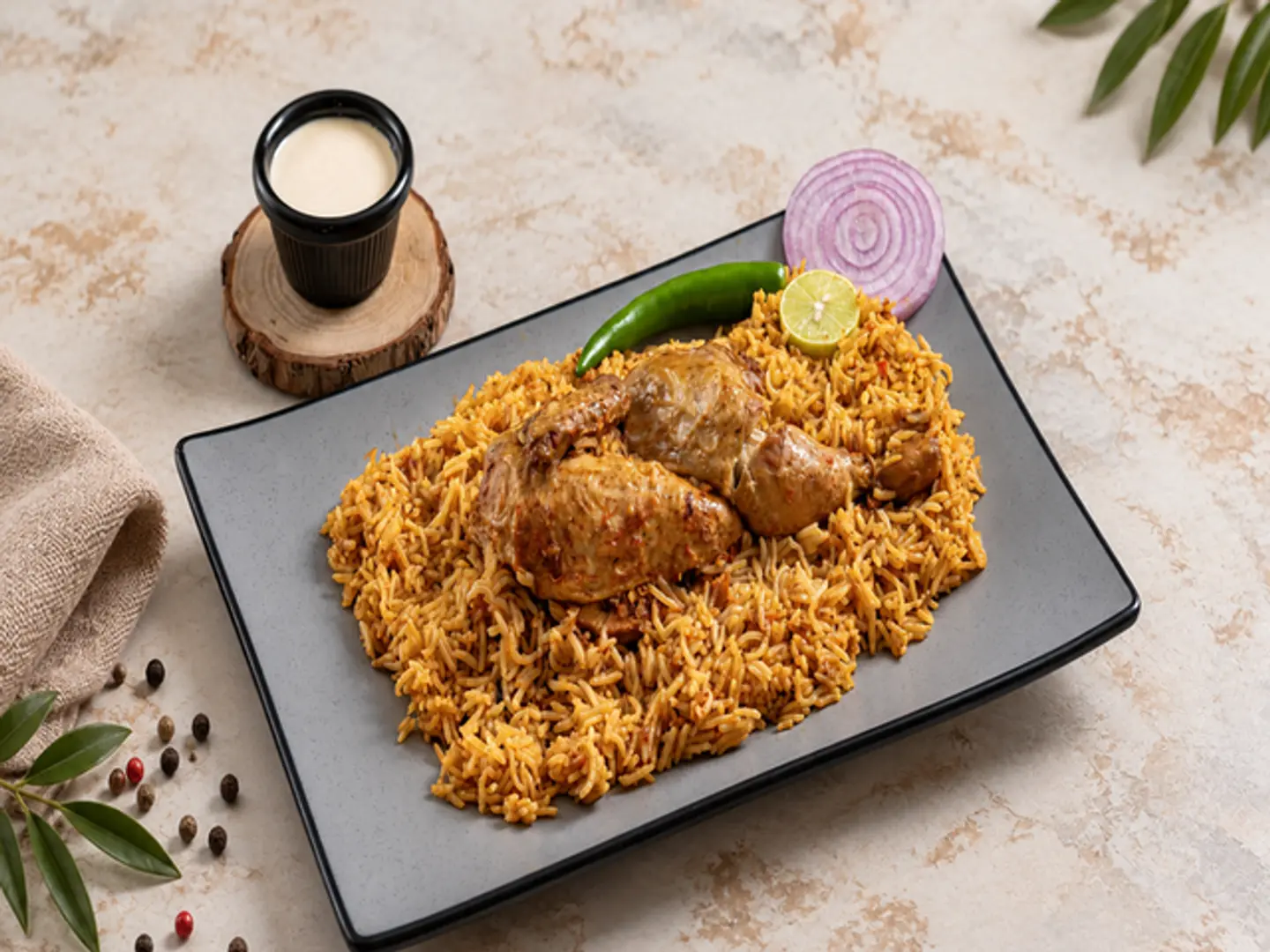 نصف حبة دجاج مضغوط