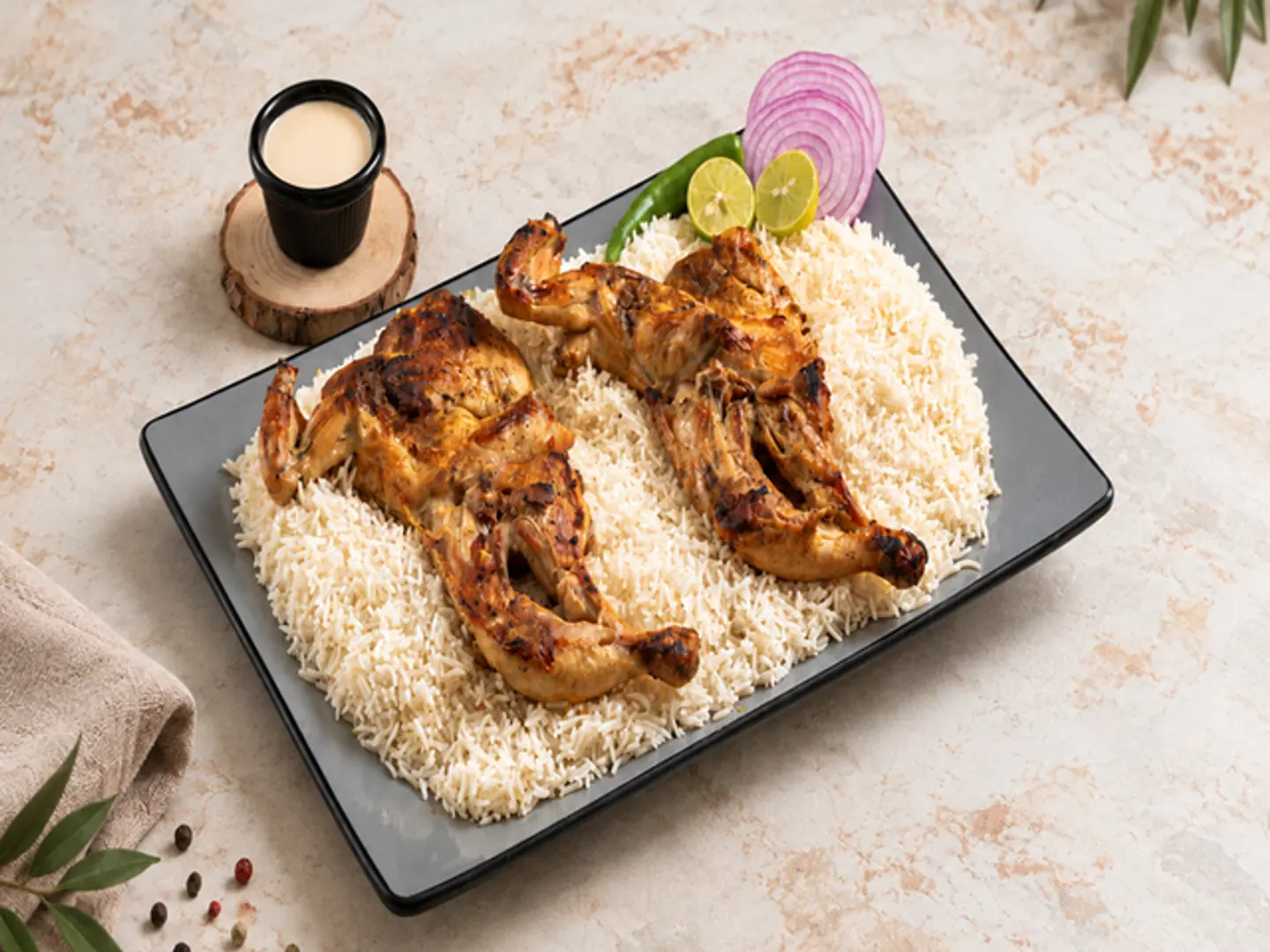 حبة دجاج مظبي