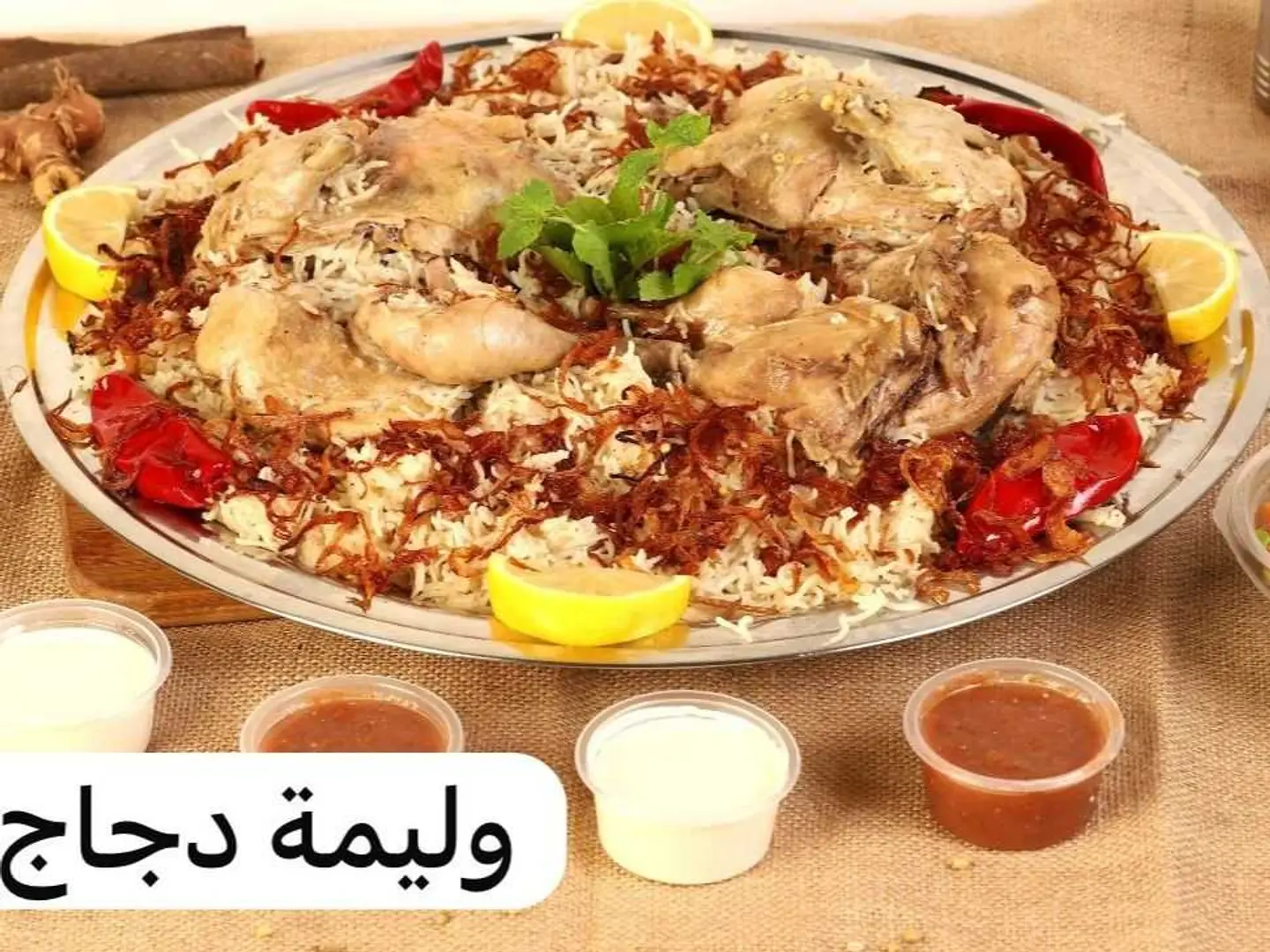وليمة دجاج ابيض