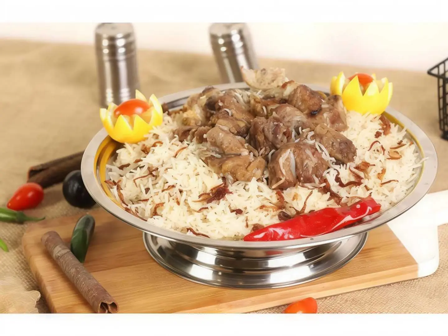 برية لحم غنم