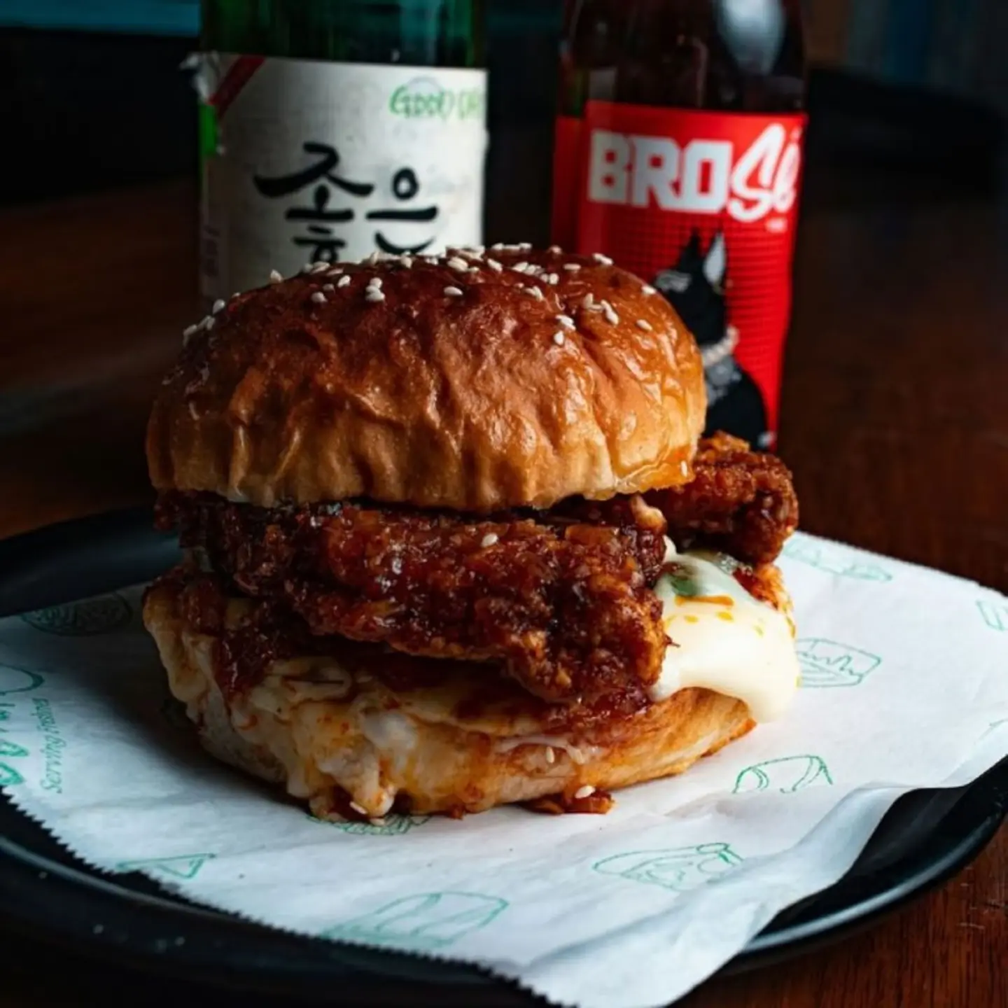 Double Chicken Burger