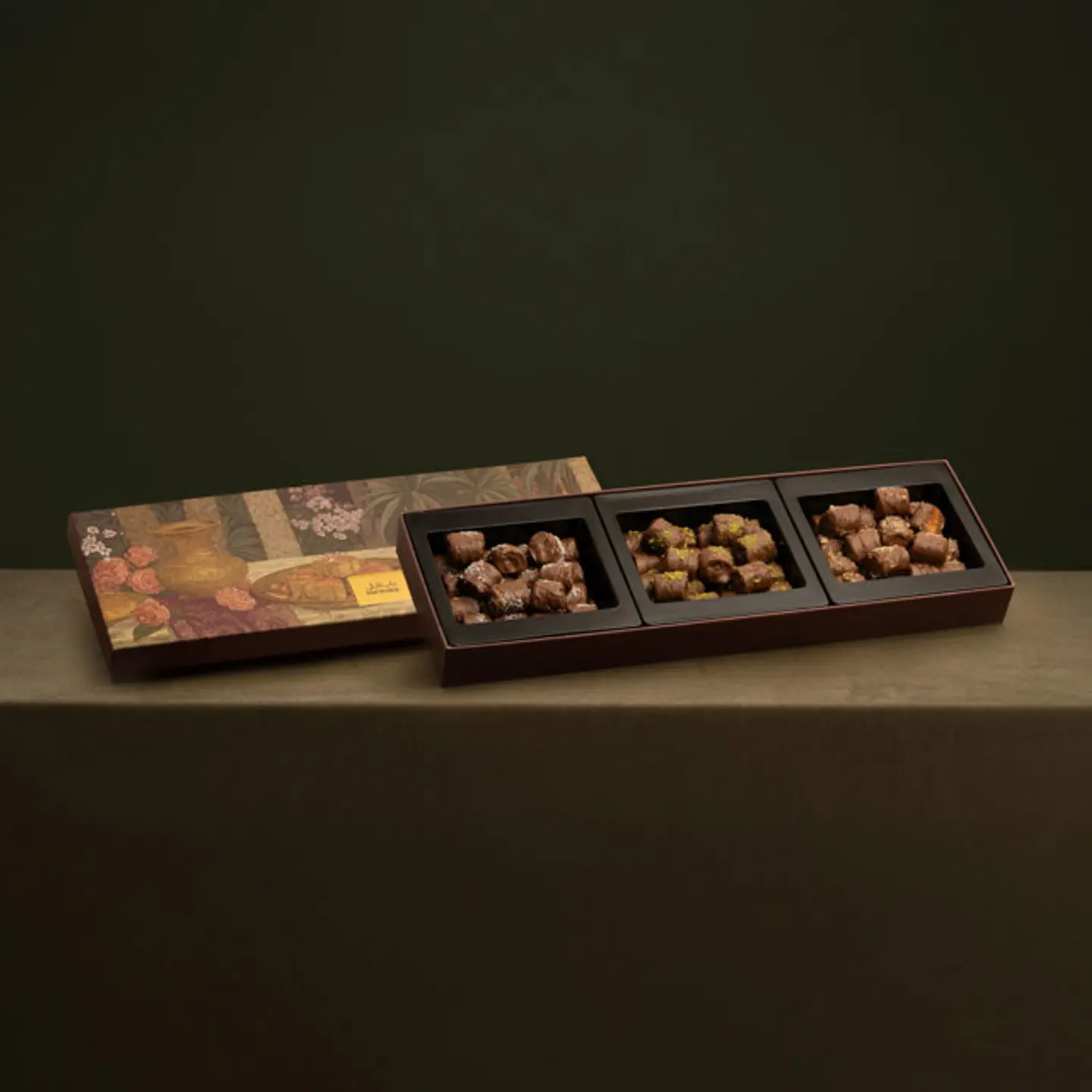 Sharqiyat Pistachios, Pecan And Coconut Baklawa