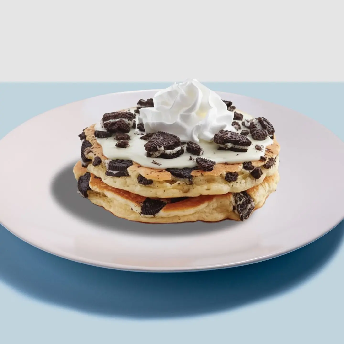 Cookies & Cream Pancakes Half Stack