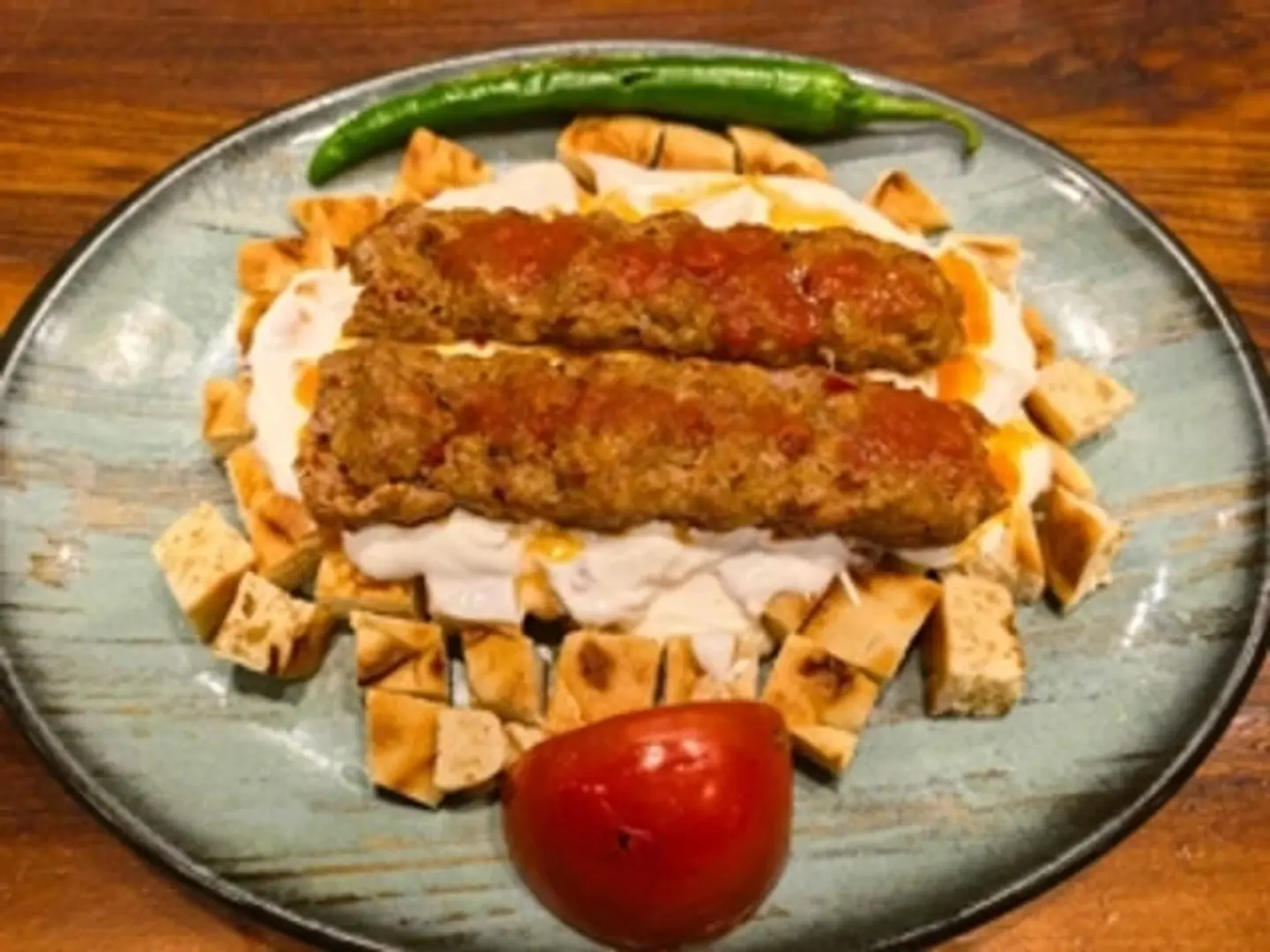 كباب اضنة بالزبادي