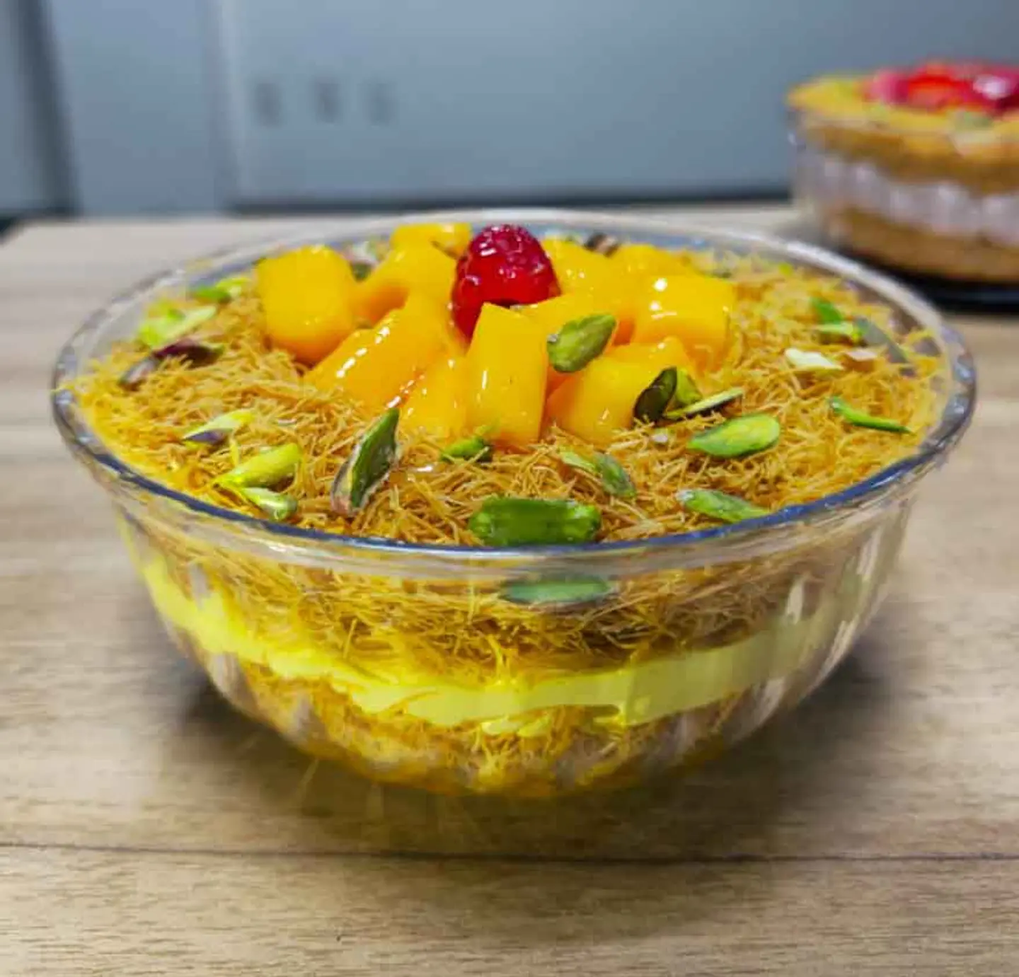 Mango Kunafa Trifle