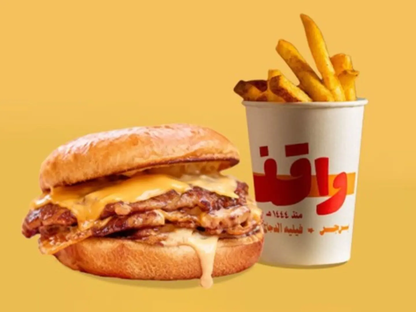 Smash Chicken With Fries